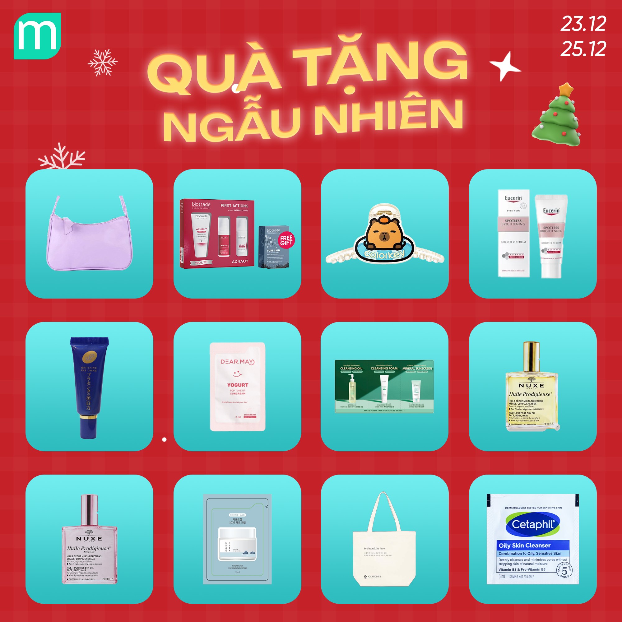 Giáng Sinh Nhận Quà Xinh