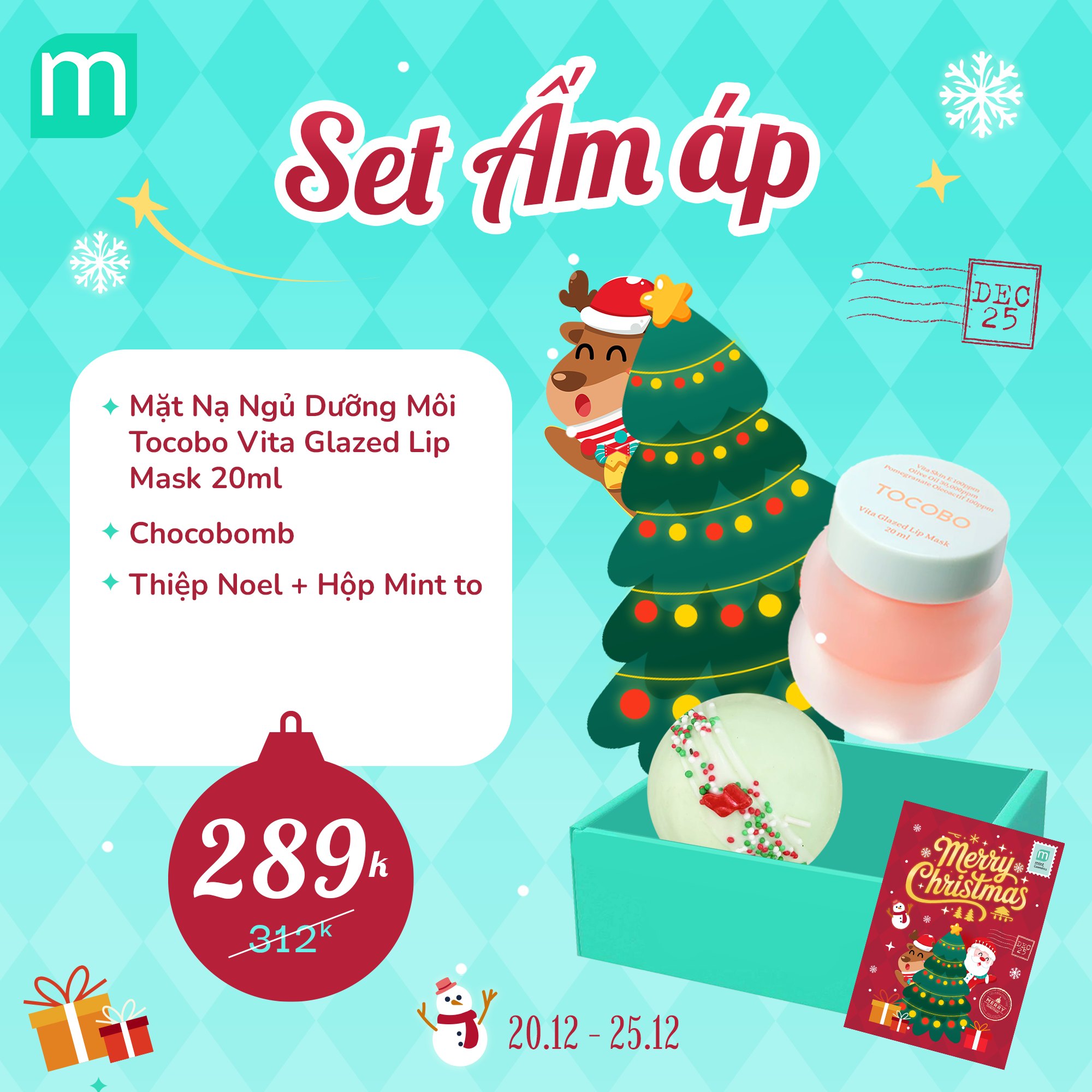 GIÁNG SINH AN LÀNH VỚI 29 SET QUÀ NOEL MADE BY MINT