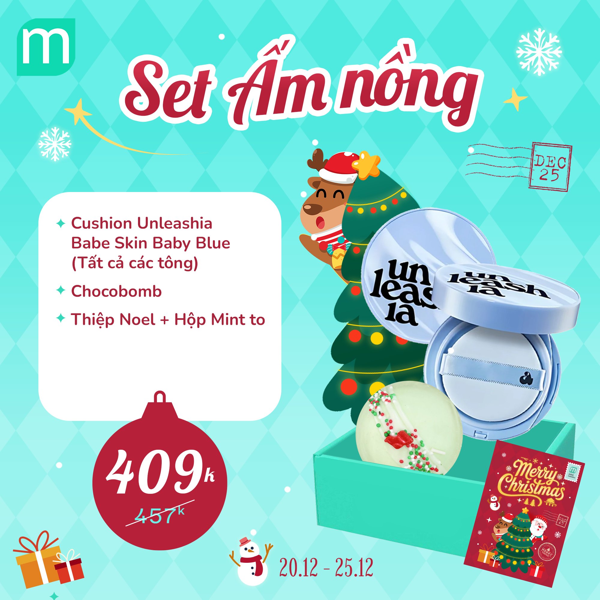GIÁNG SINH AN LÀNH VỚI 29 SET QUÀ NOEL MADE BY MINT