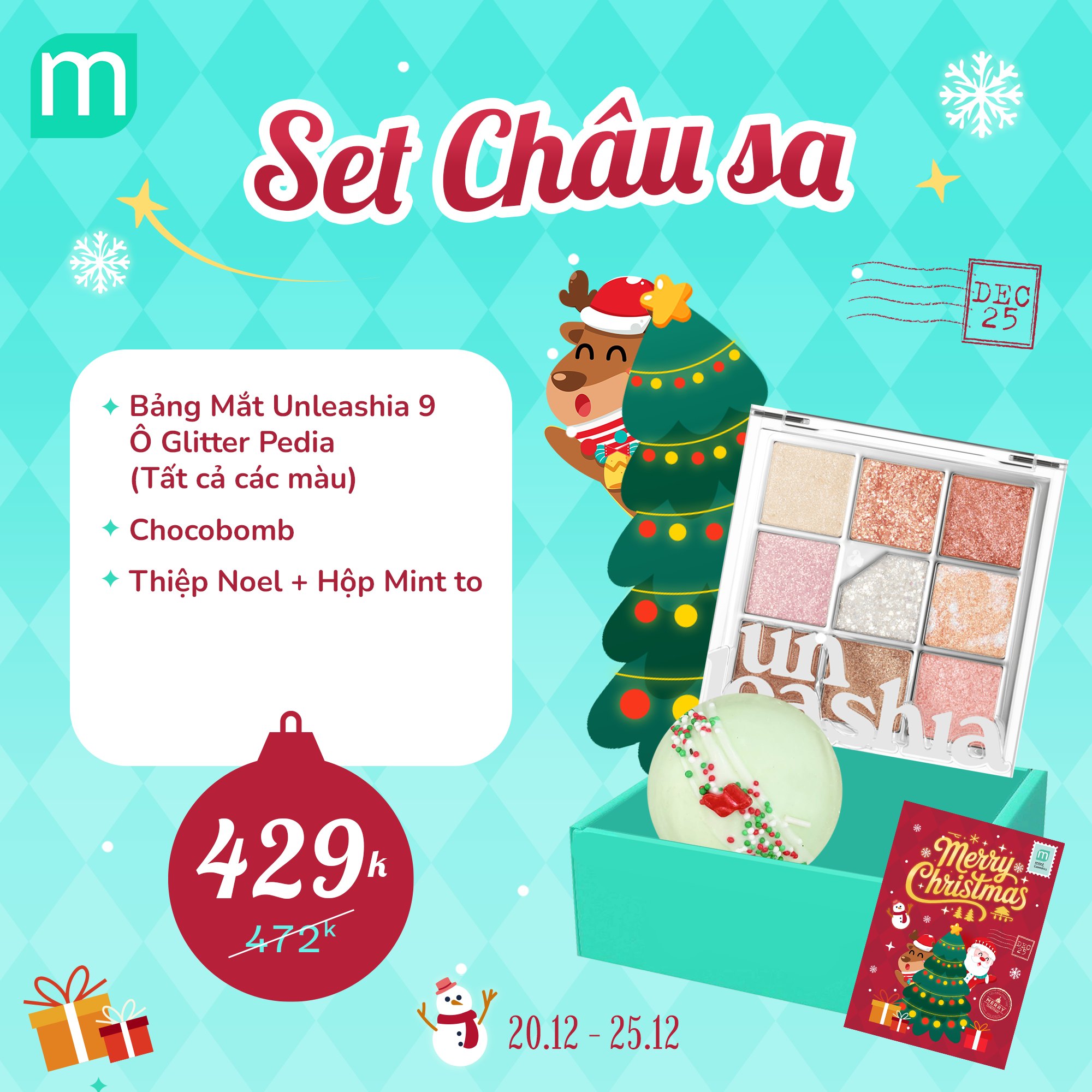 GIÁNG SINH AN LÀNH VỚI 29 SET QUÀ NOEL MADE BY MINT