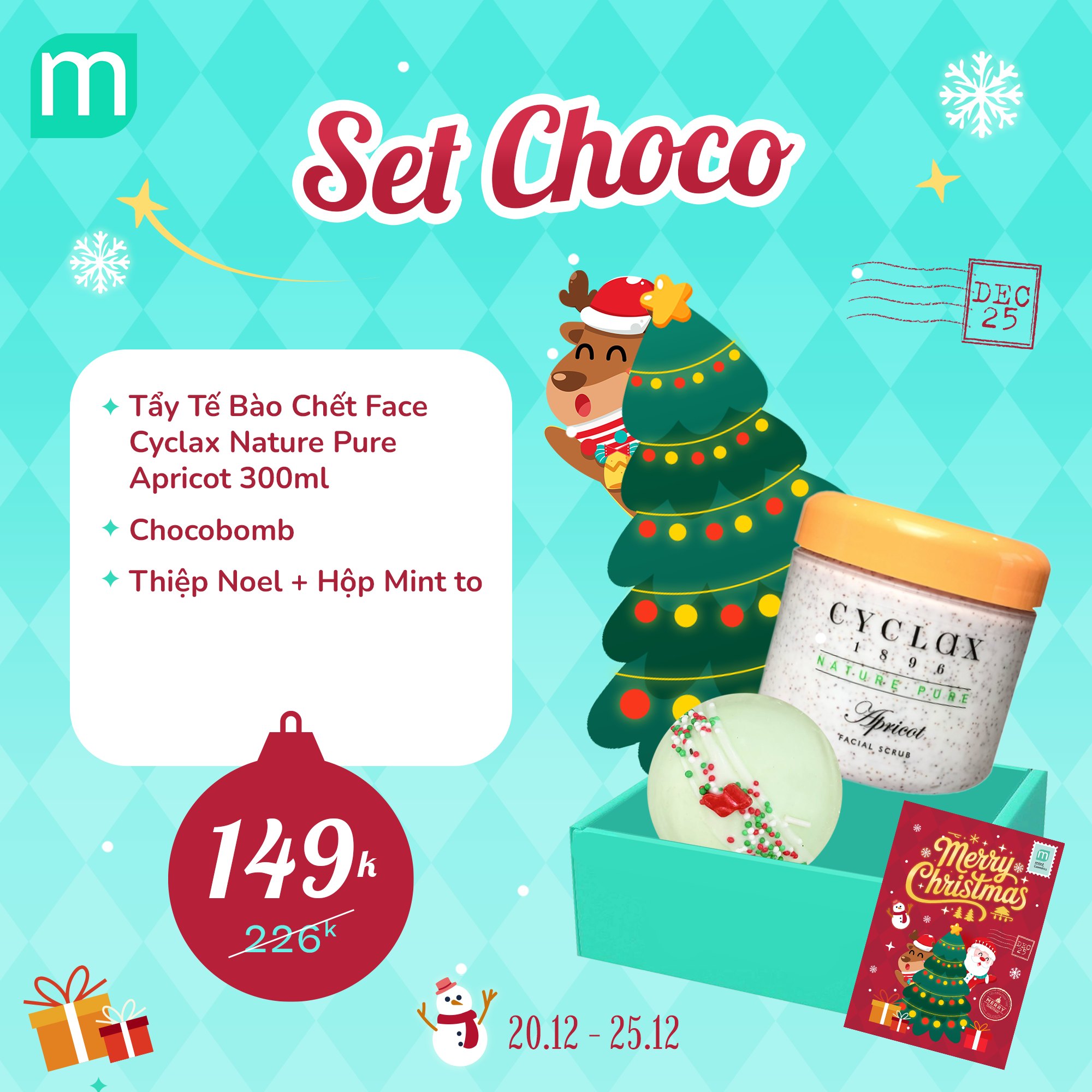 GIÁNG SINH AN LÀNH VỚI 29 SET QUÀ NOEL MADE BY MINT