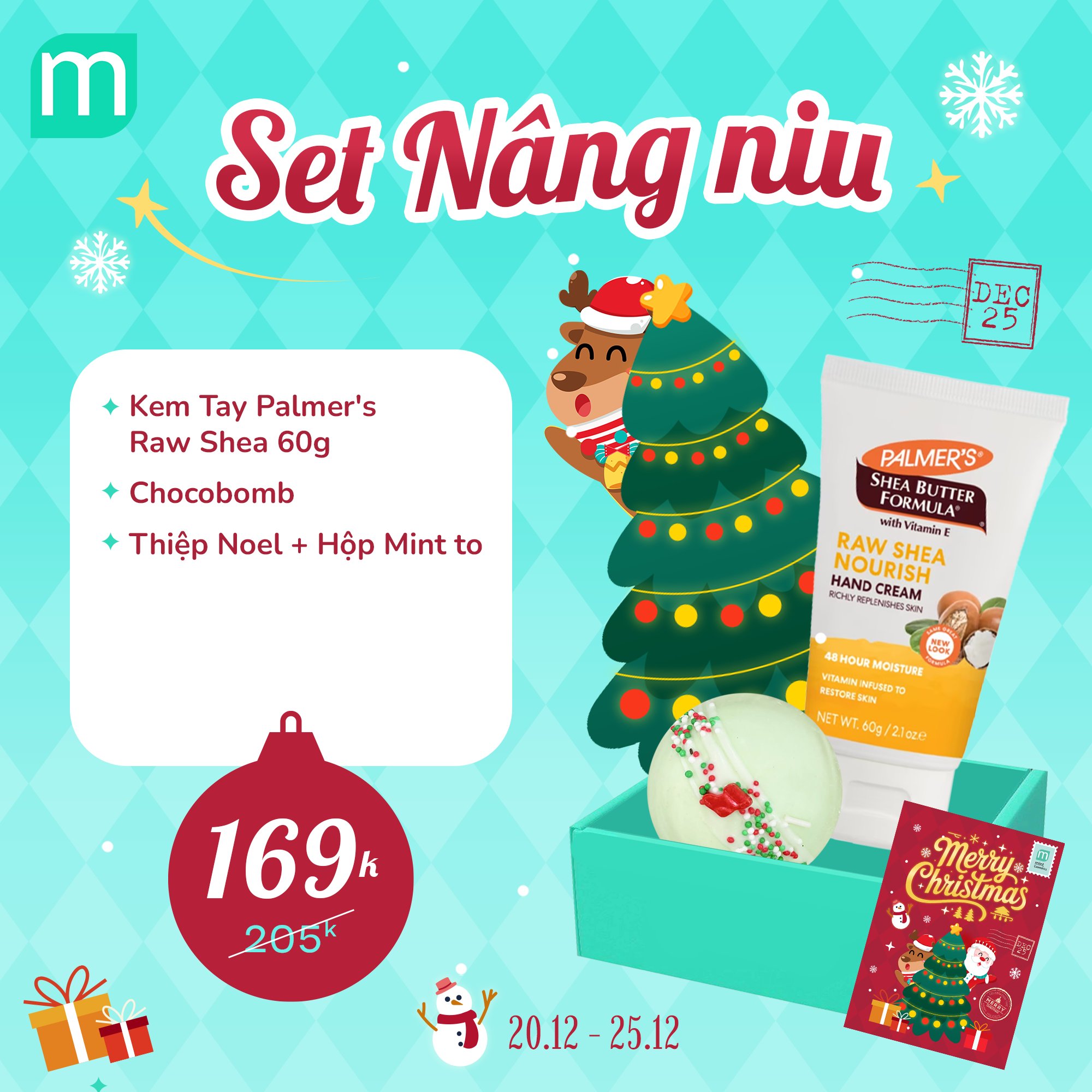 GIÁNG SINH AN LÀNH VỚI 29 SET QUÀ NOEL MADE BY MINT