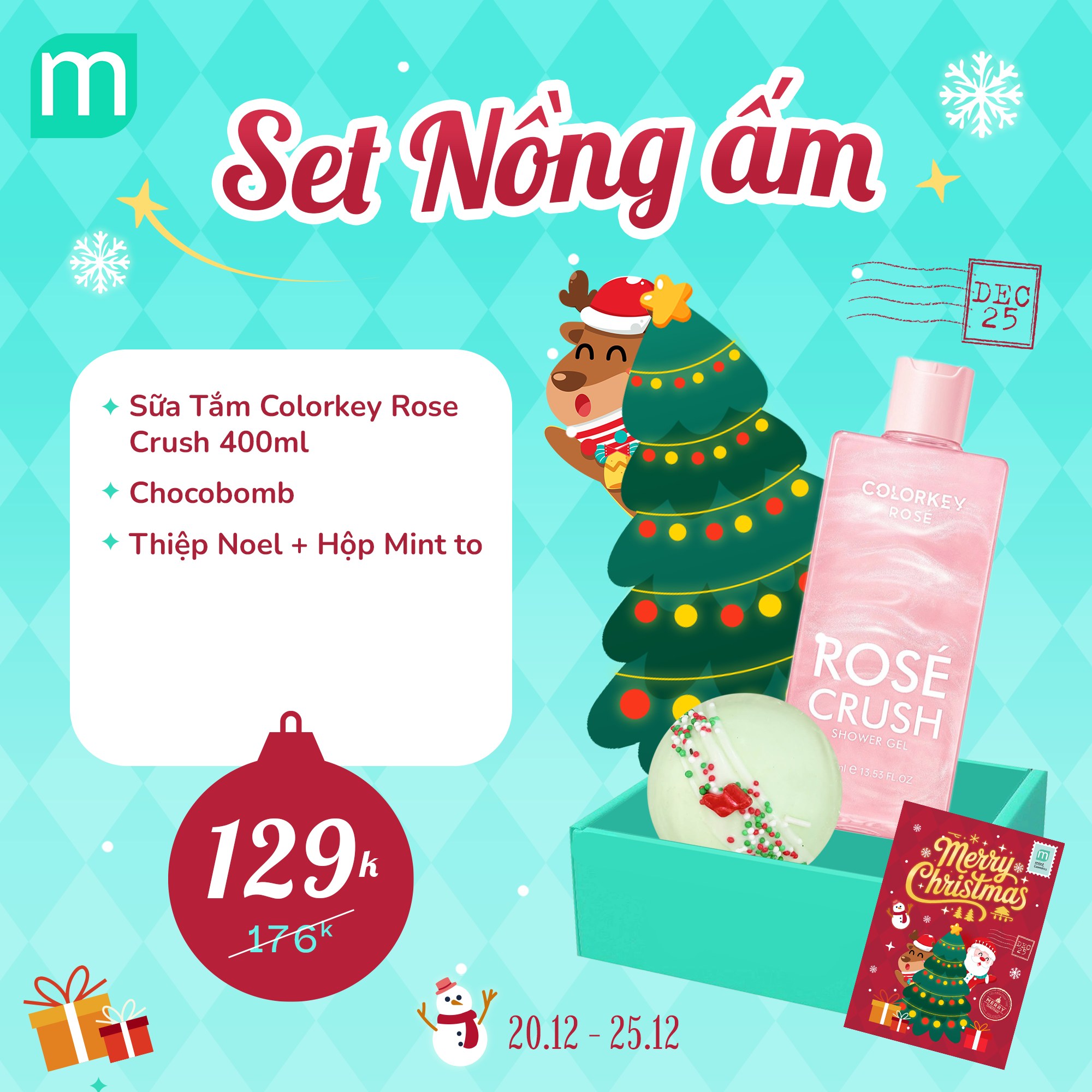GIÁNG SINH AN LÀNH VỚI 29 SET QUÀ NOEL MADE BY MINT