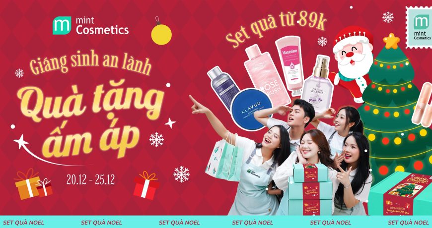 GIÁNG SINH AN LÀNH VỚI 29 SET QUÀ NOEL MADE BY MINT
