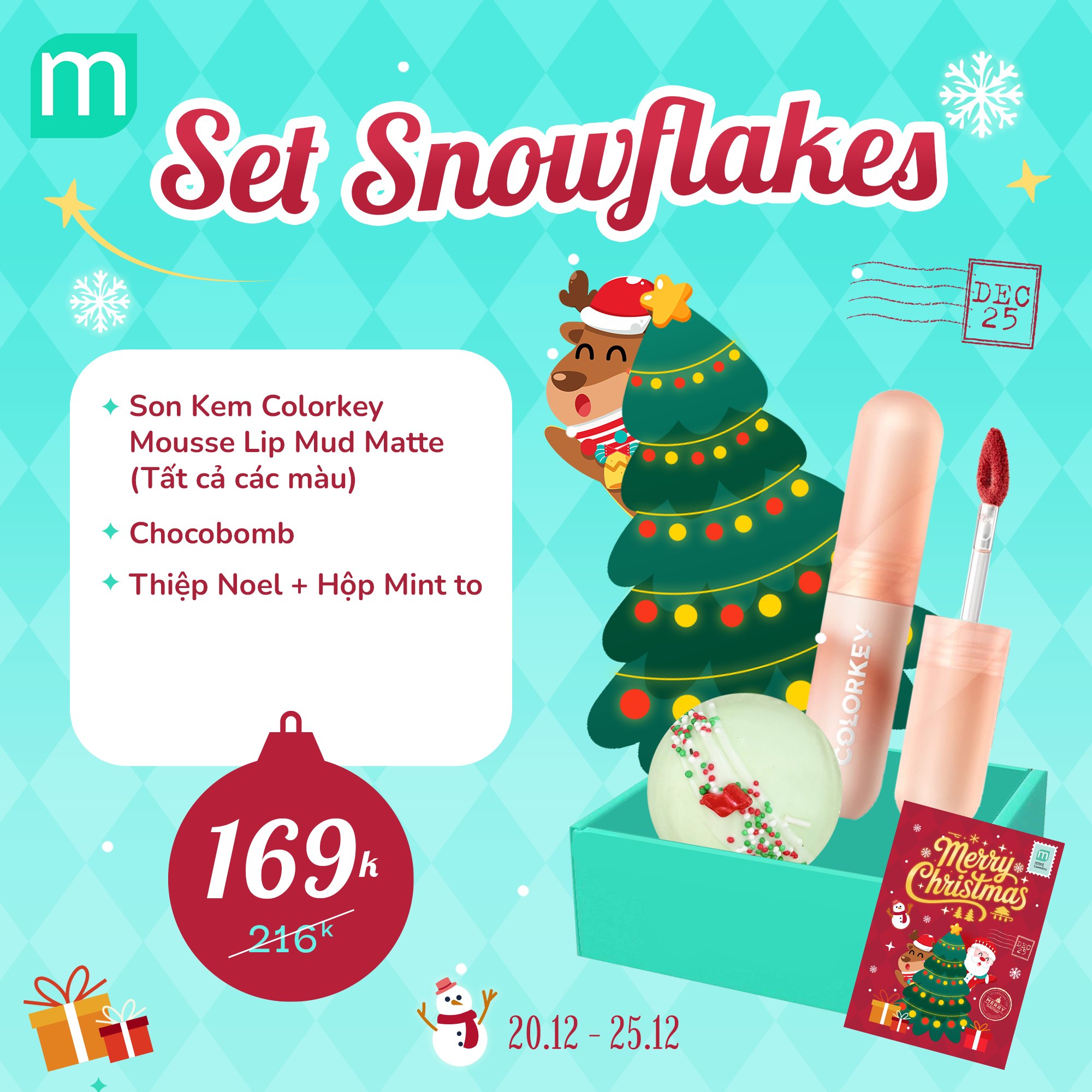 GIÁNG SINH AN LÀNH VỚI 29 SET QUÀ NOEL MADE BY MINT