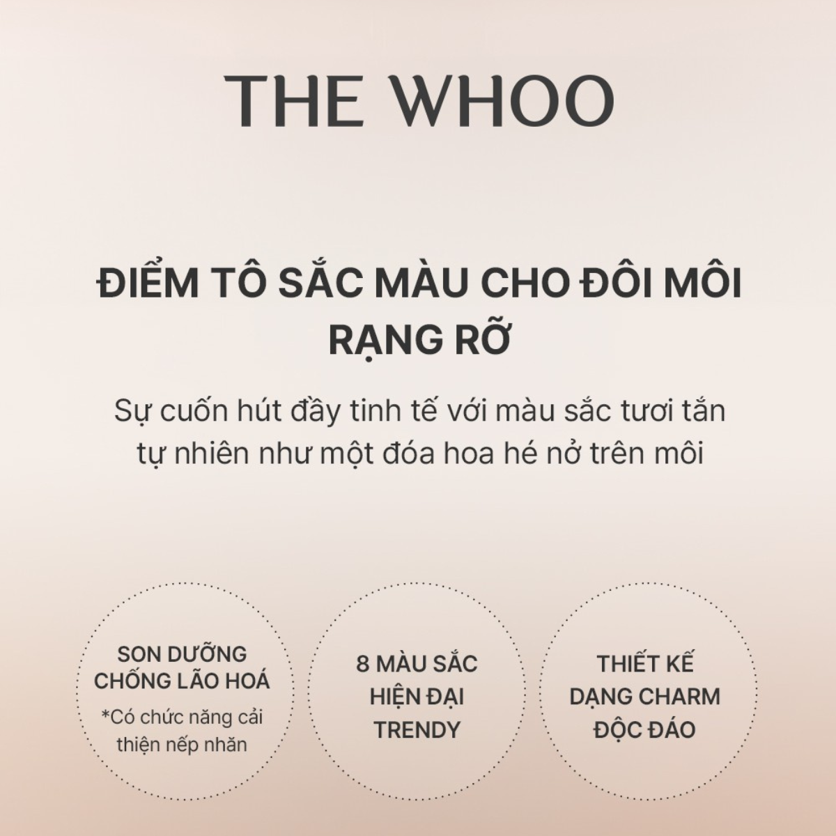 Son Dưỡng Có Màu Đông Y The Whoo Essential Lip Glow Balm 3.3g Son Dưỡng Có Màu Đông Y The Whoo Essential Lip Glow Balm 3.3g
