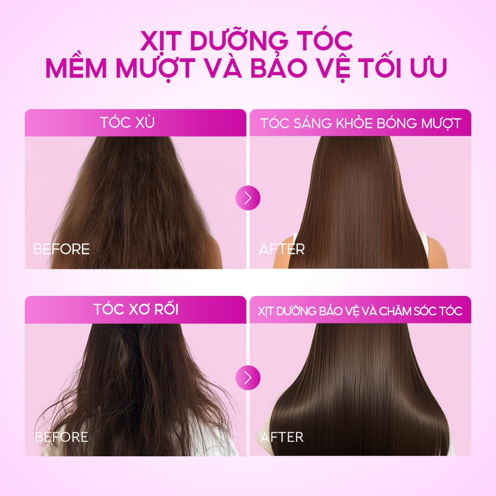 Xịt Dưỡng Tóc Grace And Glow Hair Mist Spray 100ml Xịt Dưỡng Tóc Grace And Glow Hair Mist Spray 100ml