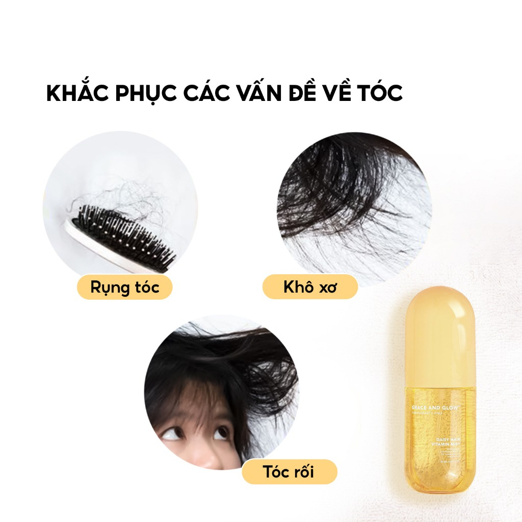 Xịt Dưỡng Tóc Grace And Glow Hair Mist Spray 100ml Xịt Dưỡng Tóc Grace And Glow Hair Mist Spray 100ml