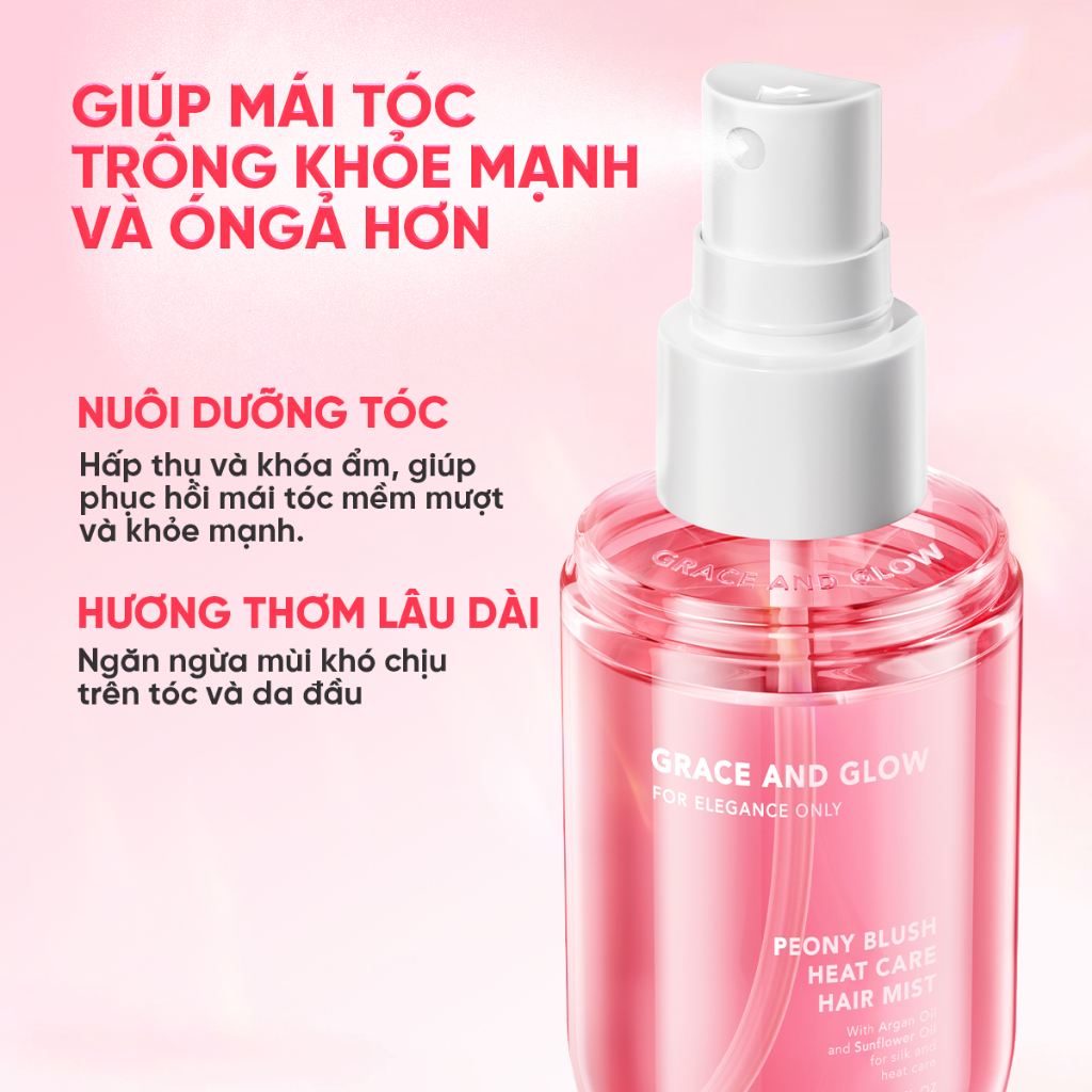 Xịt Dưỡng Tóc Grace And Glow Hair Mist Spray 100ml Xịt Dưỡng Tóc Grace And Glow Hair Mist Spray 100ml