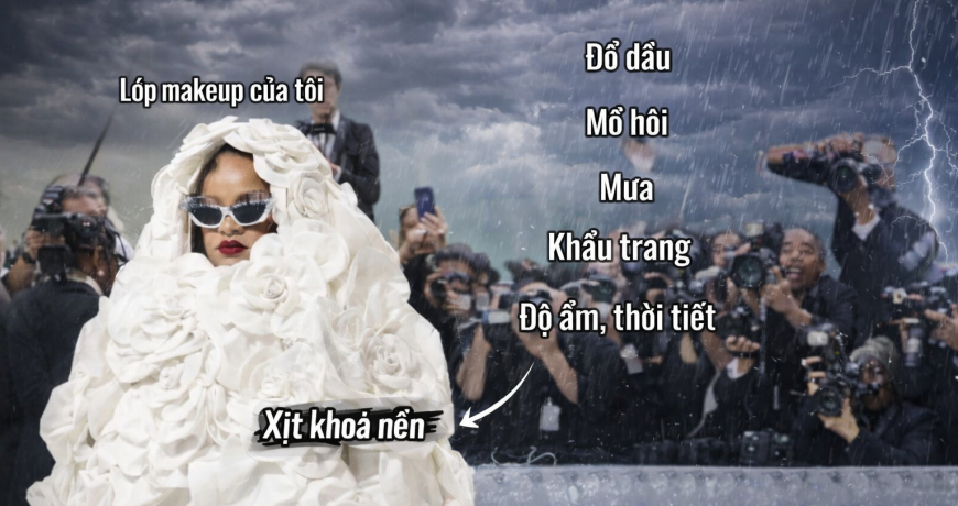 Xịt Khóa Nền – “Người Bạn Đời” Bảo Vệ Lớp Trang Điểm Hoàn Hảo