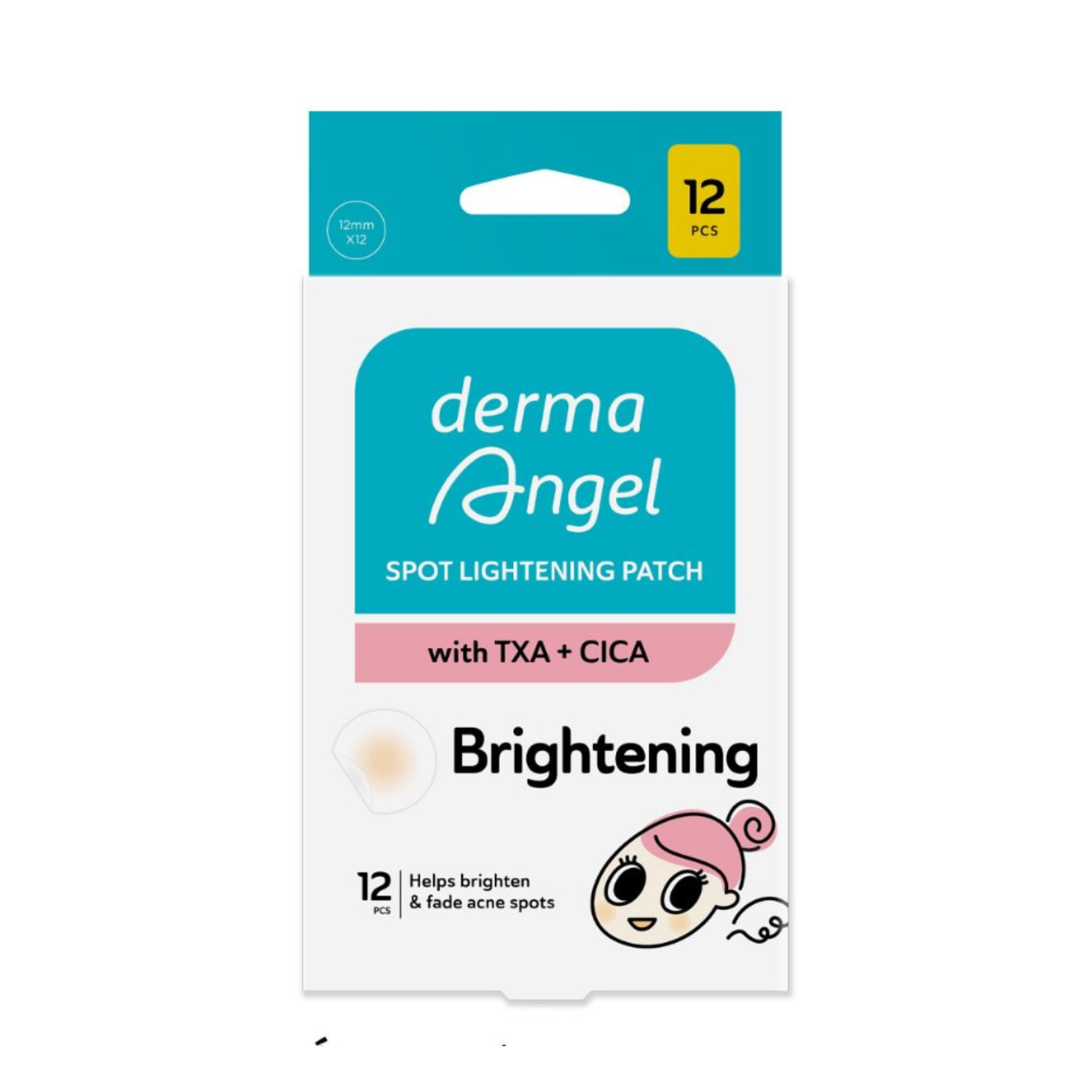 Miếng Dán Mụn Derma Angel Spot Lightening Patch 12 Miếng Miếng Dán Mụn Derma Angel Spot Lightening Patch 12 Miếng