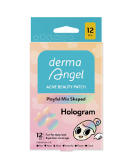 Miếng Dán Mụn Derma Angel Vui Nhộn Hologram 12 Miếng