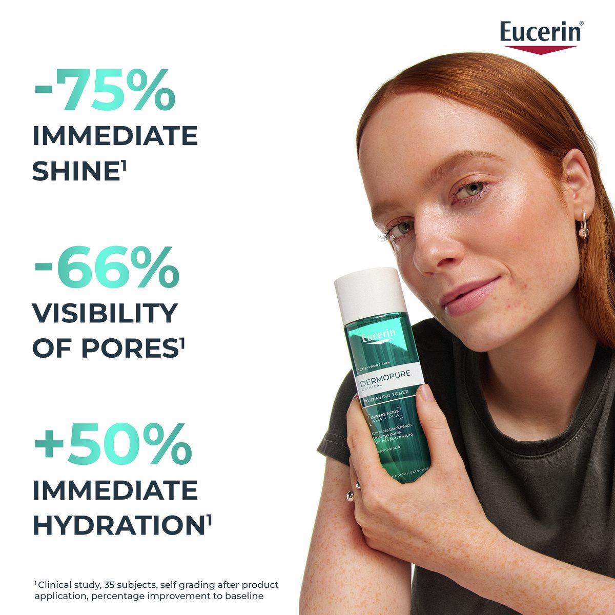 Nước Hoa Hồng Eucerin Dermopure Clinical Purifying Toner 200ml Nước Hoa Hồng Eucerin Dermopure Clinical Purifying Toner 200ml