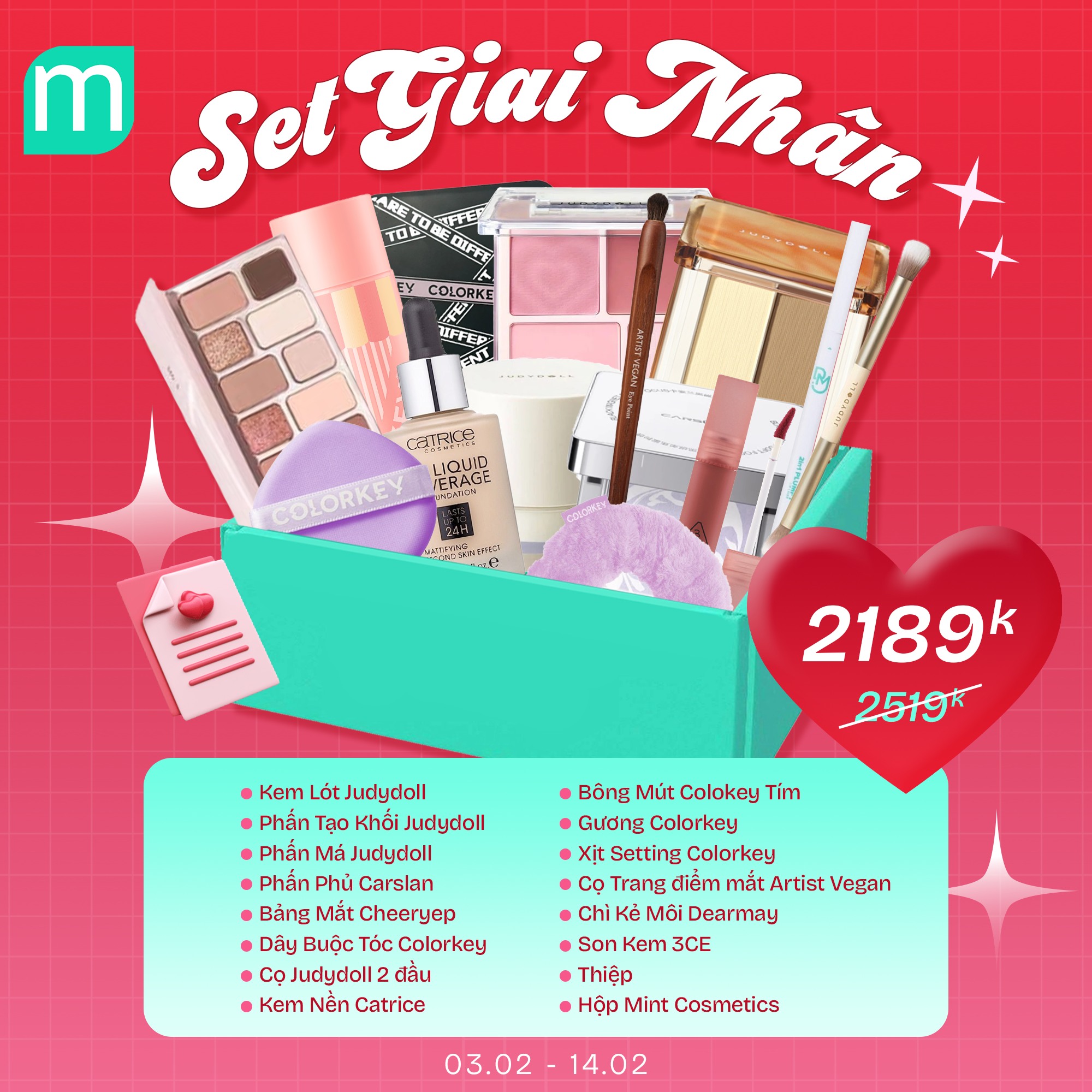 XINH XINH YÊU YÊU - 26 SET QUÀ TẾT & VALENTINE "MADE BY MINT"