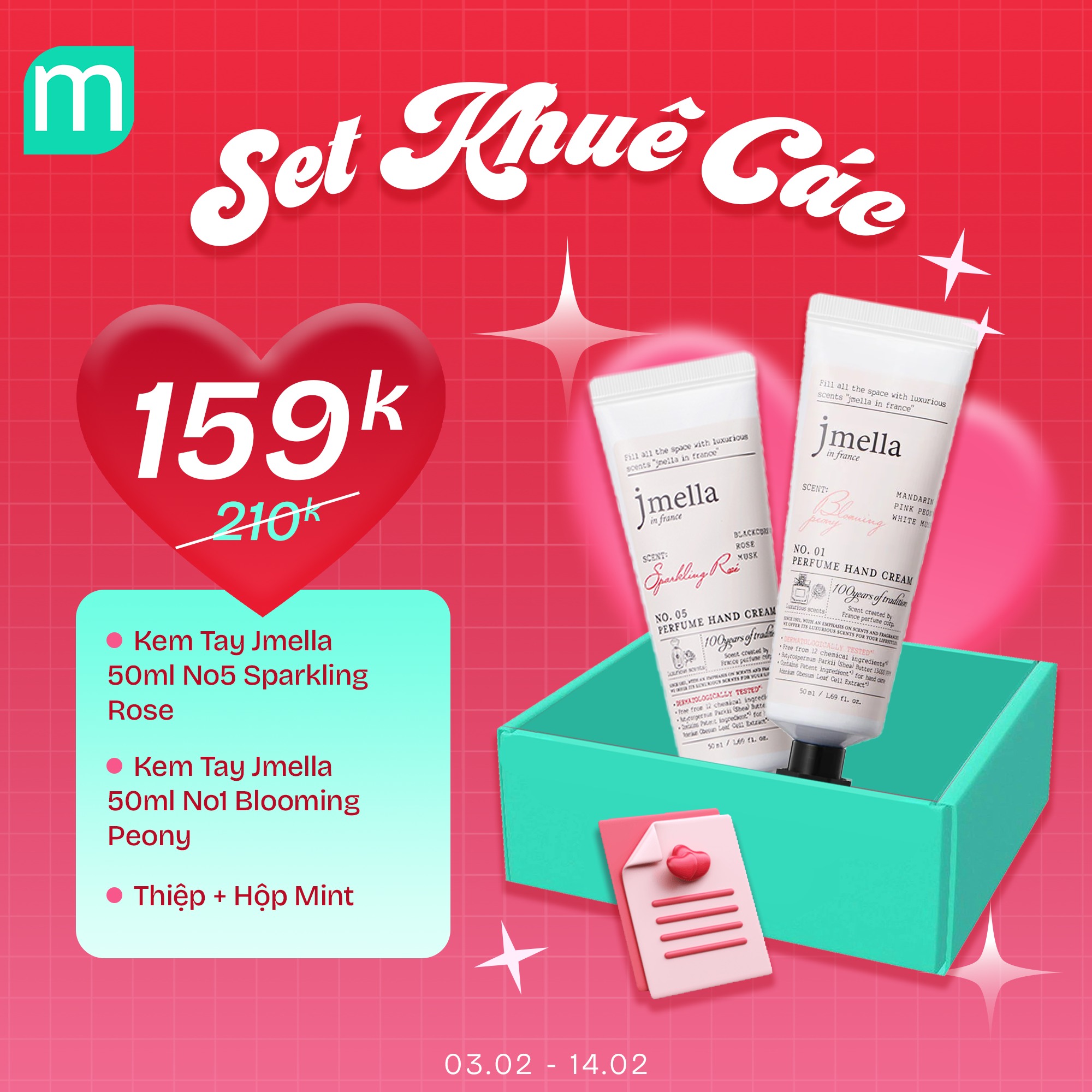XINH XINH YÊU YÊU - 26 SET QUÀ TẾT & VALENTINE "MADE BY MINT"