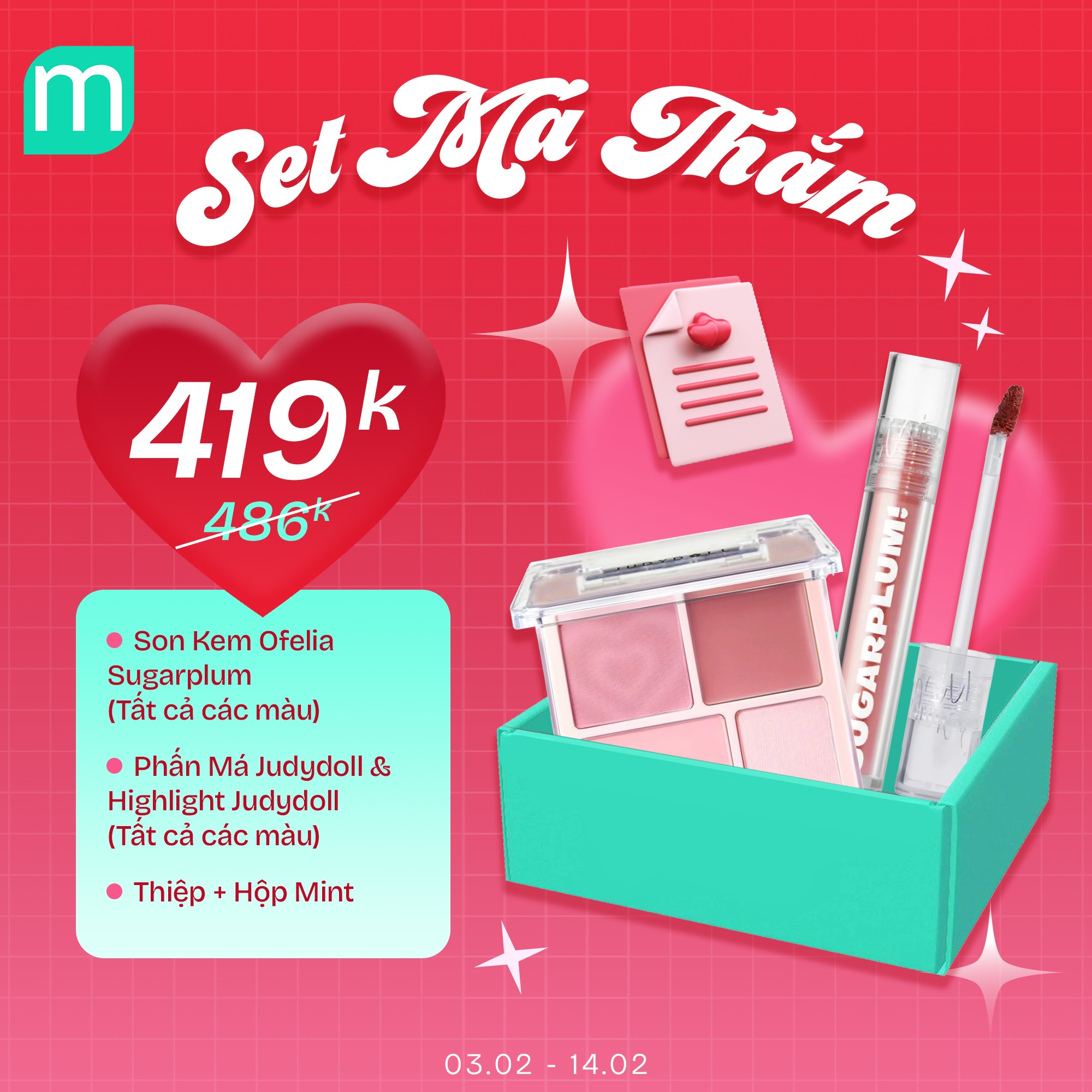 XINH XINH YÊU YÊU - 26 SET QUÀ TẾT & VALENTINE "MADE BY MINT"