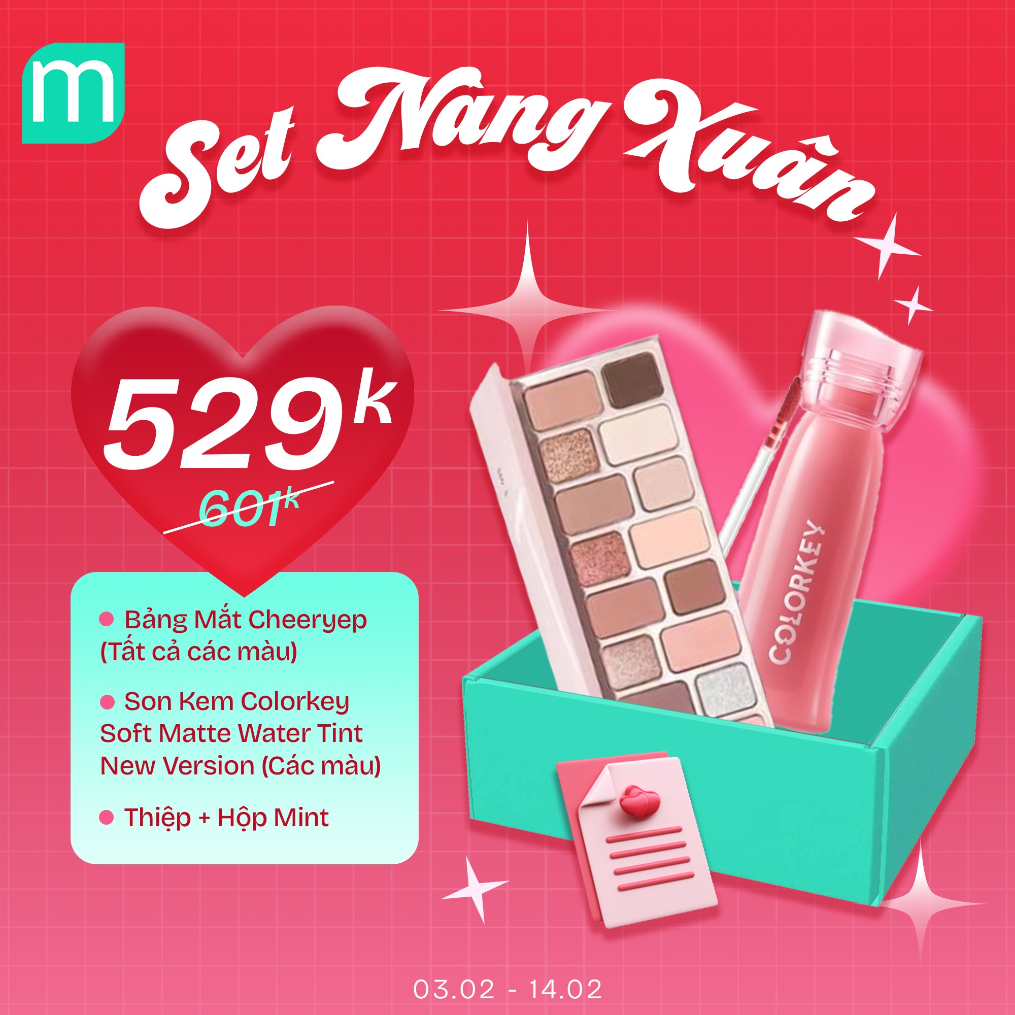 XINH XINH YÊU YÊU - 26 SET QUÀ TẾT & VALENTINE "MADE BY MINT"