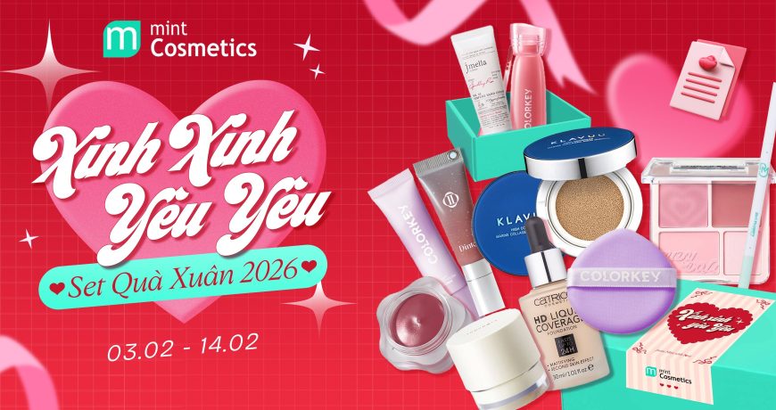 XINH XINH YÊU YÊU - 26 SET QUÀ TẾT & VALENTINE "MADE BY MINT"