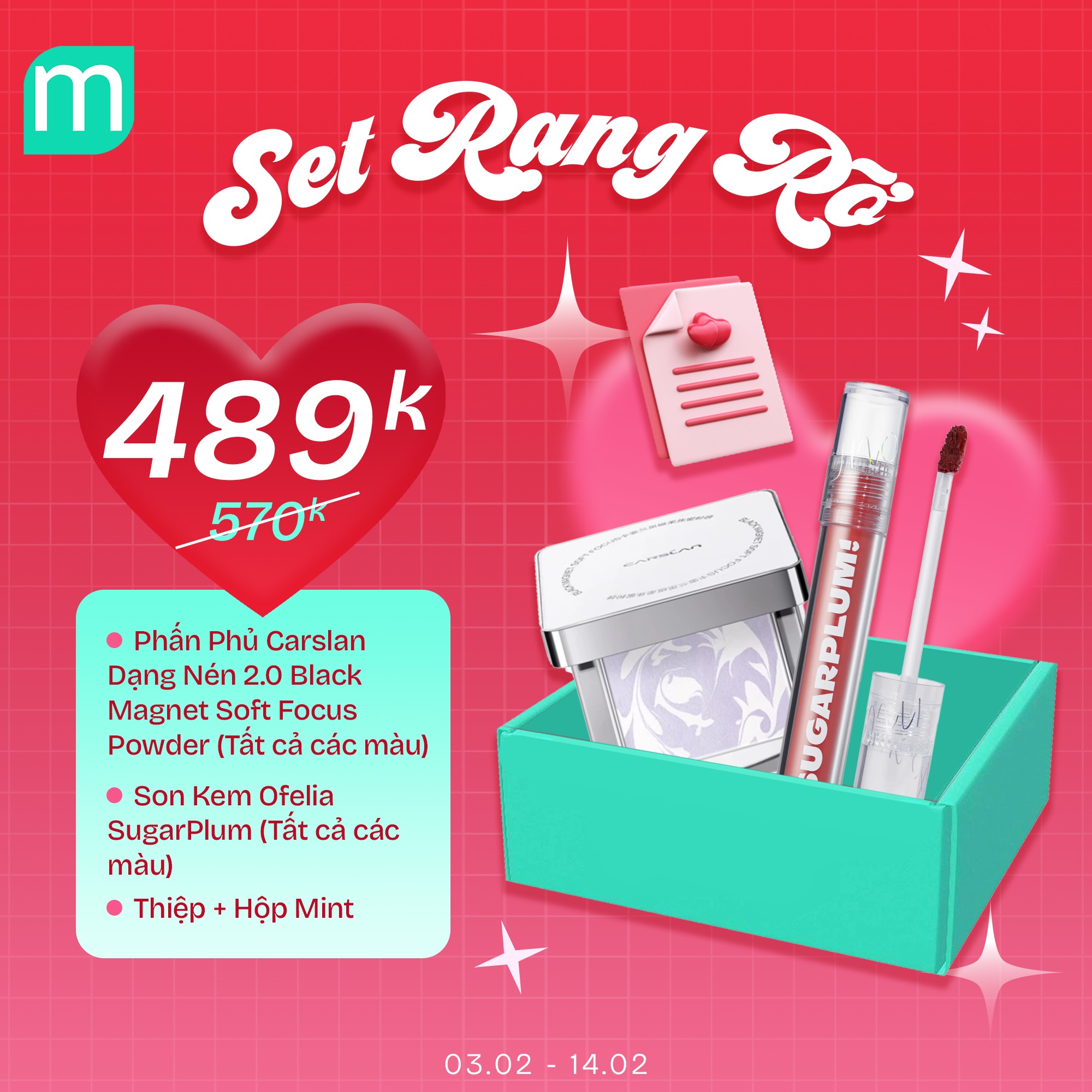 XINH XINH YÊU YÊU - 26 SET QUÀ TẾT & VALENTINE "MADE BY MINT"
