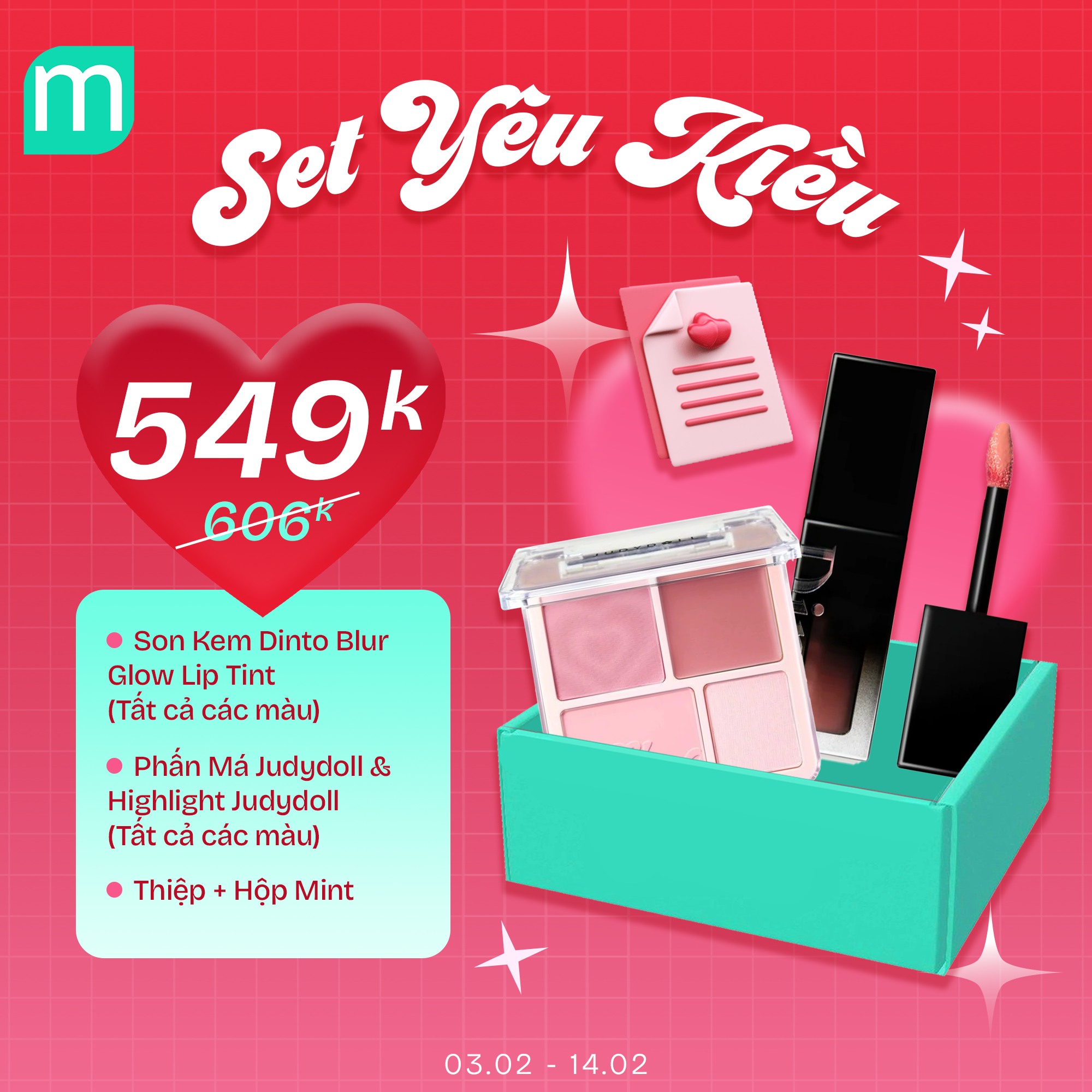 XINH XINH YÊU YÊU - 26 SET QUÀ TẾT & VALENTINE "MADE BY MINT"