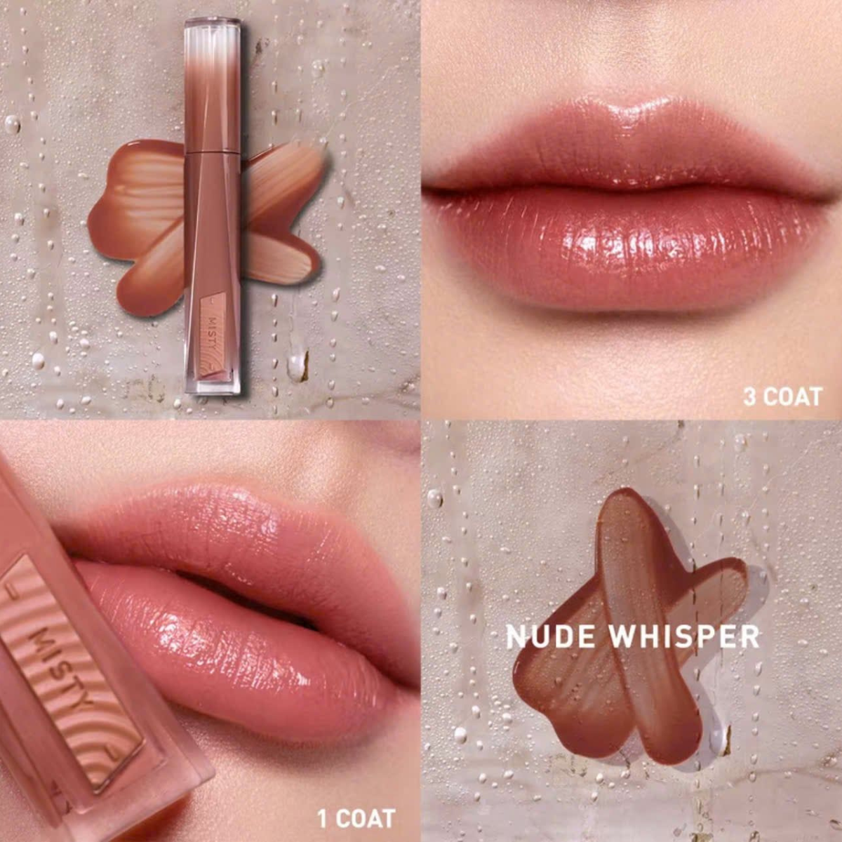 Son Kem Bóng 3CE Misty Lip Bare 4.6g Son Kem Bóng 3CE Misty Lip Bare 4.6g