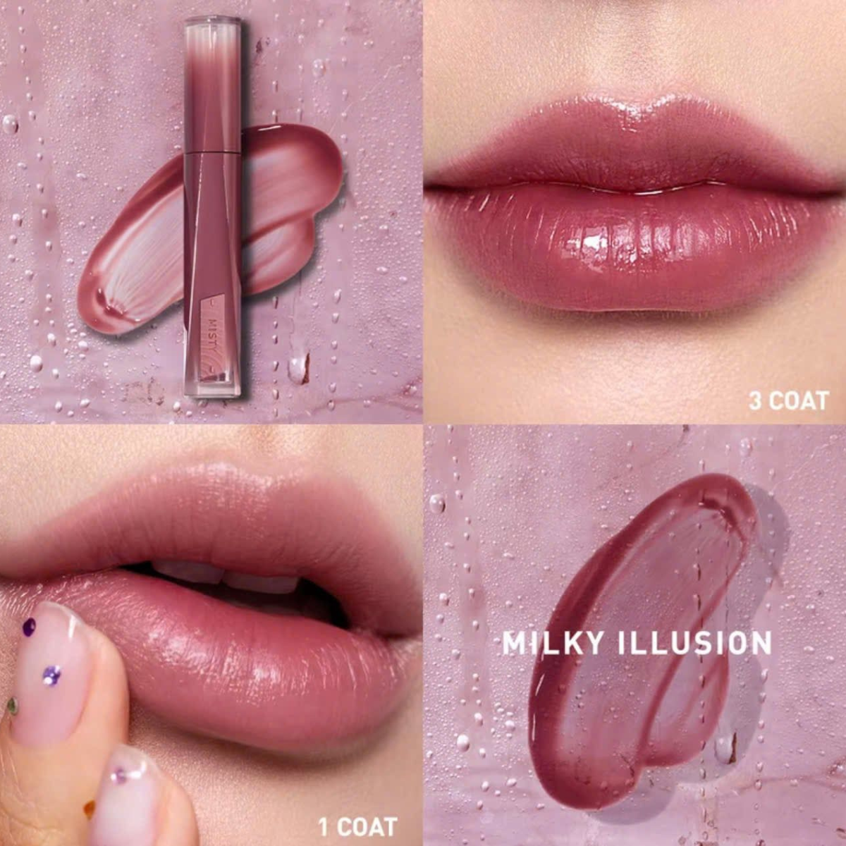 Son Kem Bóng 3CE Misty Lip Bare 4.6g Son Kem Bóng 3CE Misty Lip Bare 4.6g