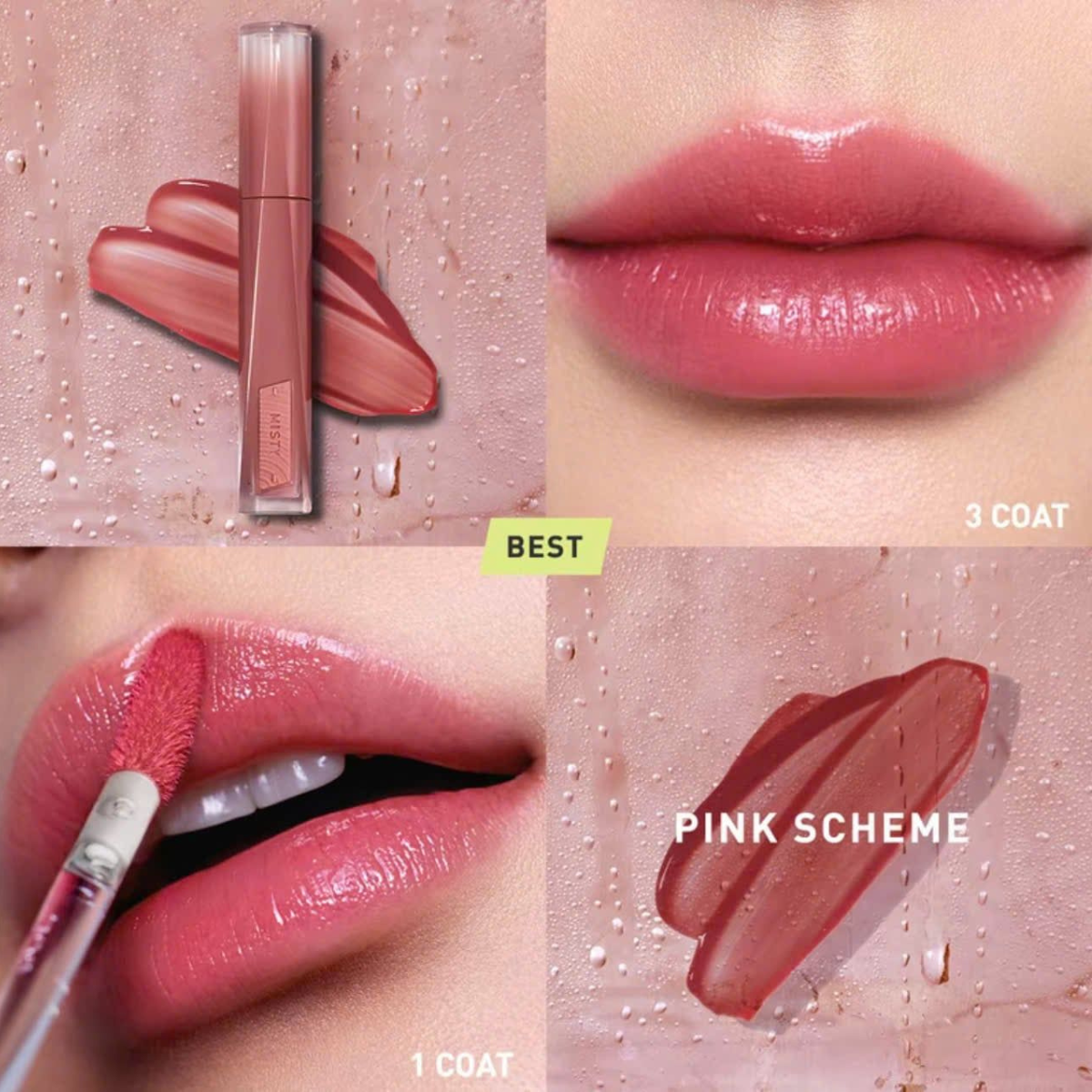 Son Kem Bóng 3CE Misty Lip Bare 4.6g Son Kem Bóng 3CE Misty Lip Bare 4.6g