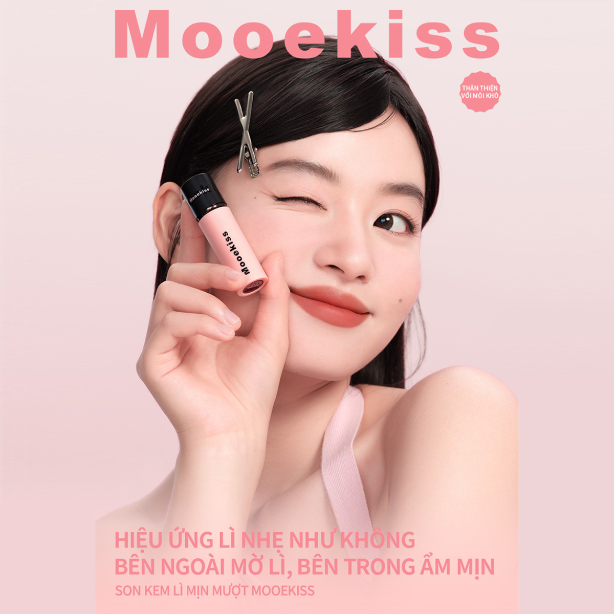 Son Kem Bùn Mooekiss Velvet Lip Mud 3G Son Kem Bùn Mooekiss Velvet Lip Mud 3G