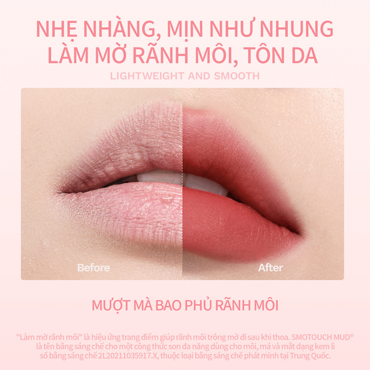 Son Kem Bùn Mooekiss Velvet Lip Mud 3G Son Kem Bùn Mooekiss Velvet Lip Mud 3G