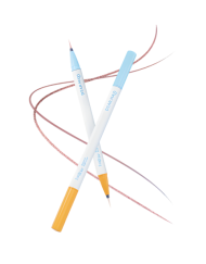 Bút Kẻ Bọng Mắt 2 Đầu Dearmay Tangerine Aegyosal Dual Liner 0.5g