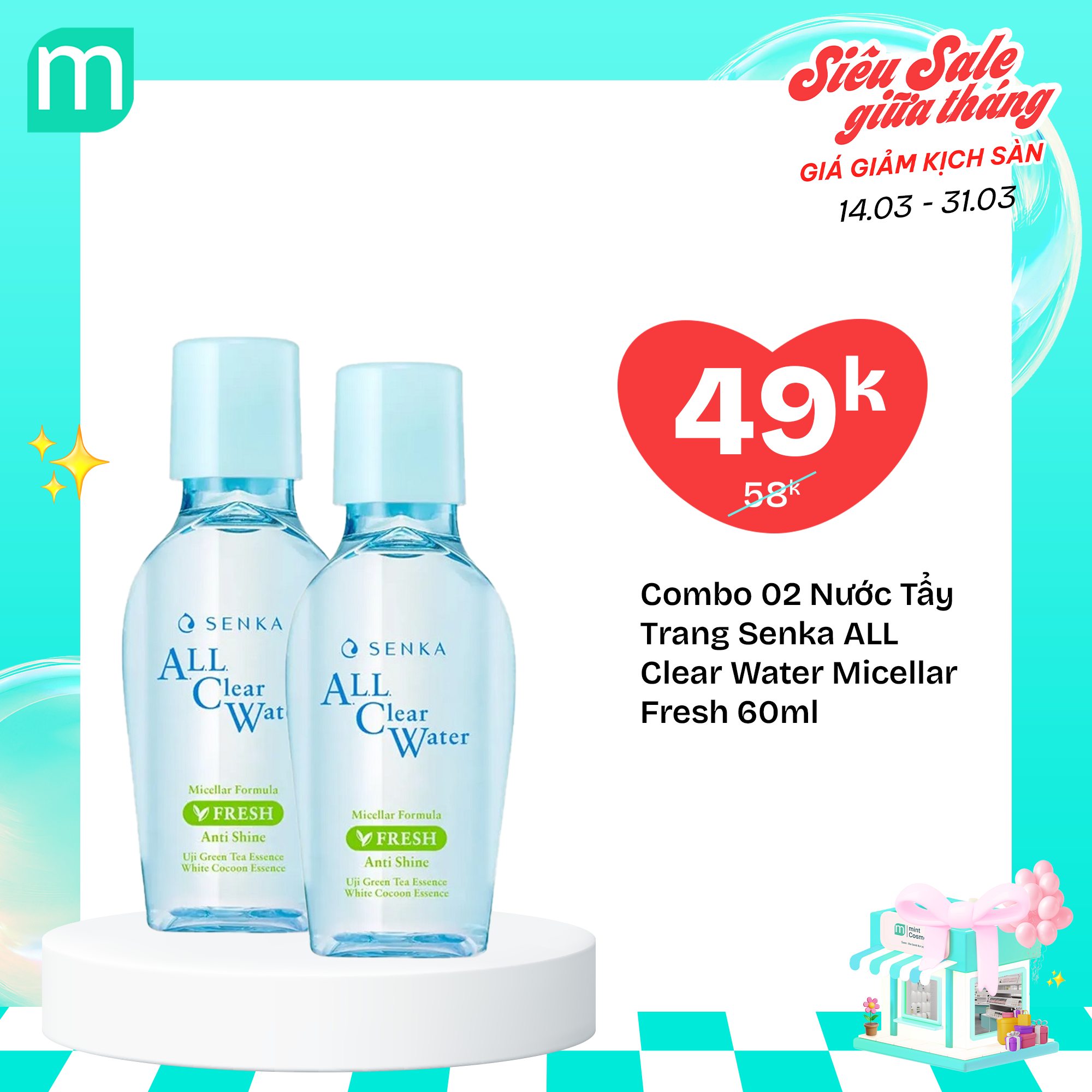 Siêu Sale Giữa Tháng Giá Giảm Kịch Sàn Chỉ Từ 25K