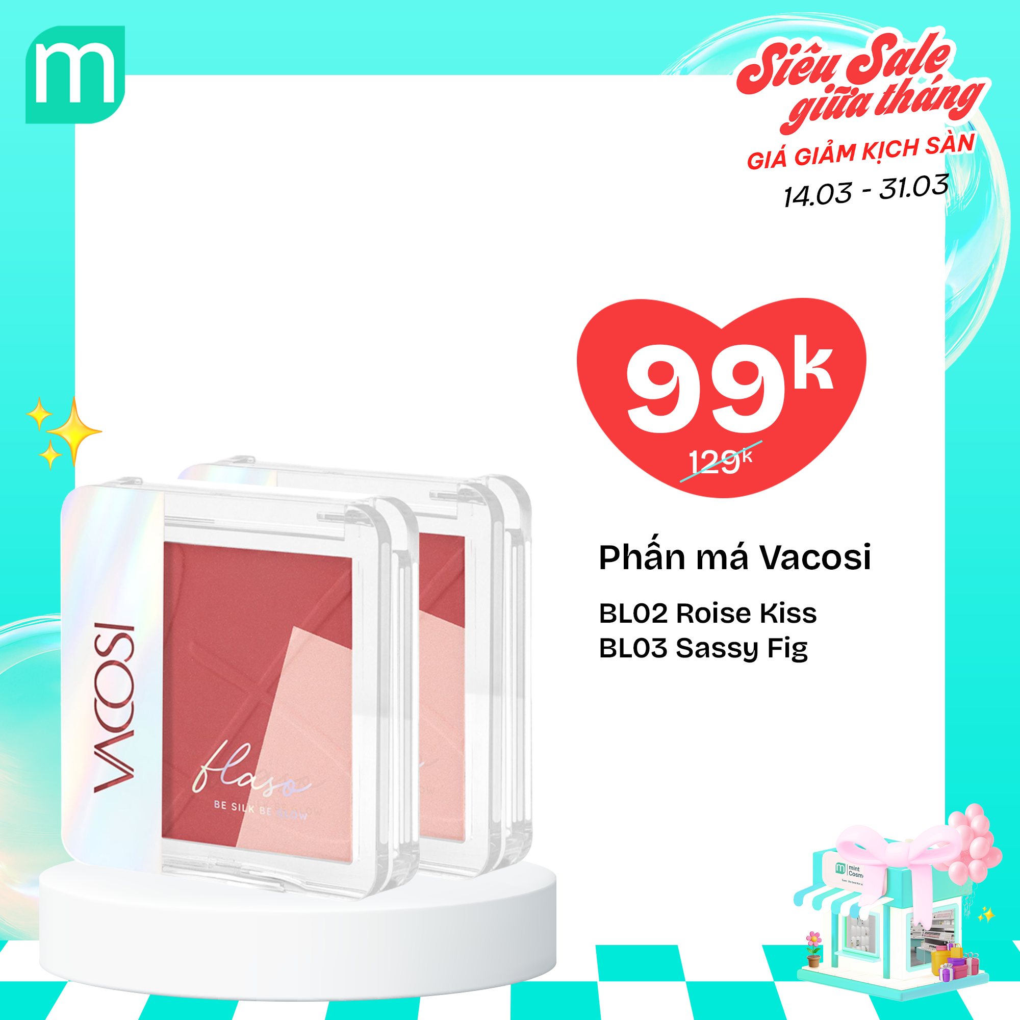 Siêu Sale Giữa Tháng Giá Giảm Kịch Sàn Chỉ Từ 25K