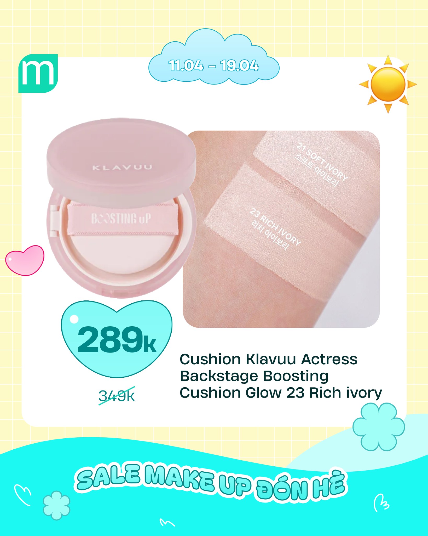 SALE MAKE UP ĐÓN HÈ