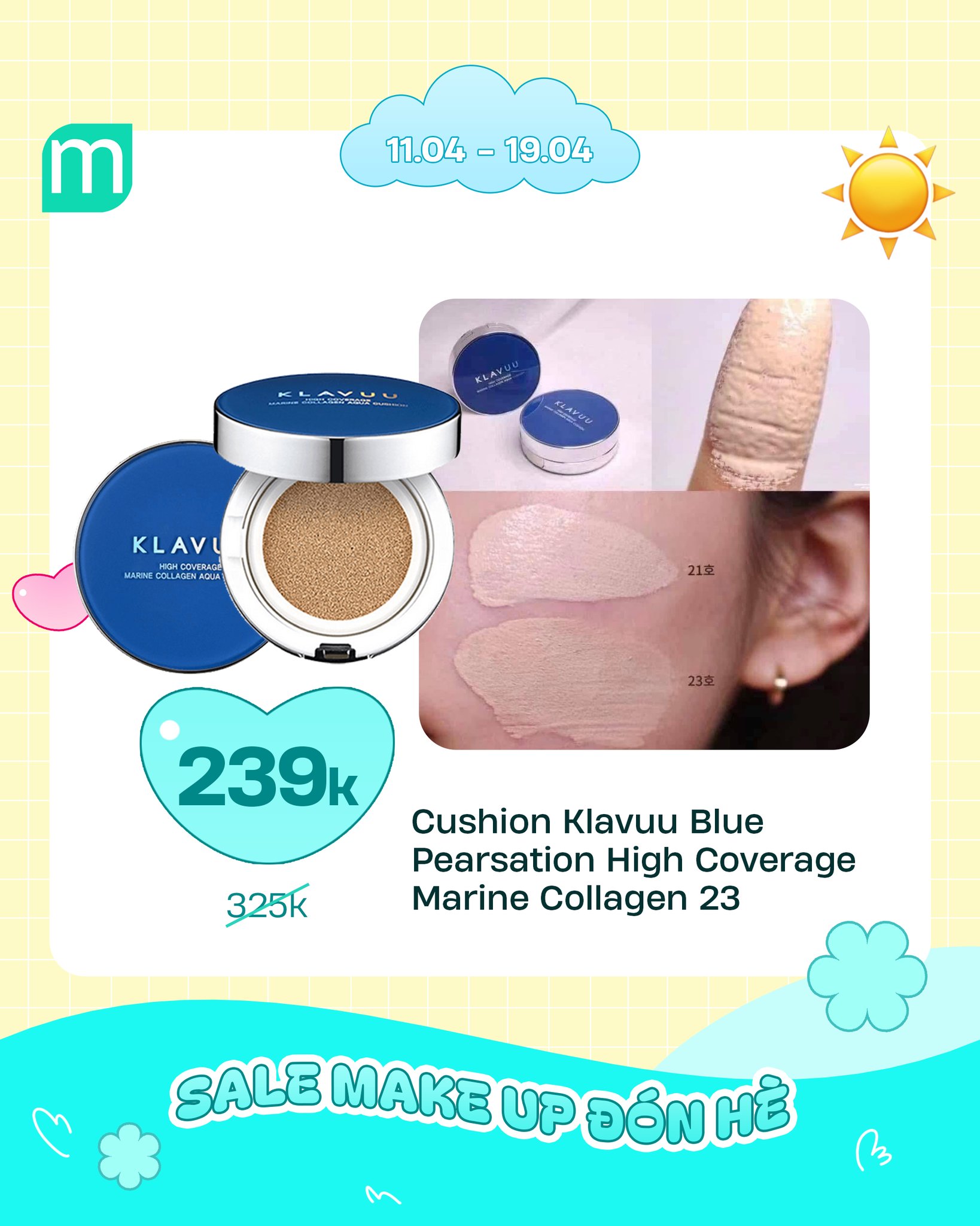 SALE MAKE UP ĐÓN HÈ