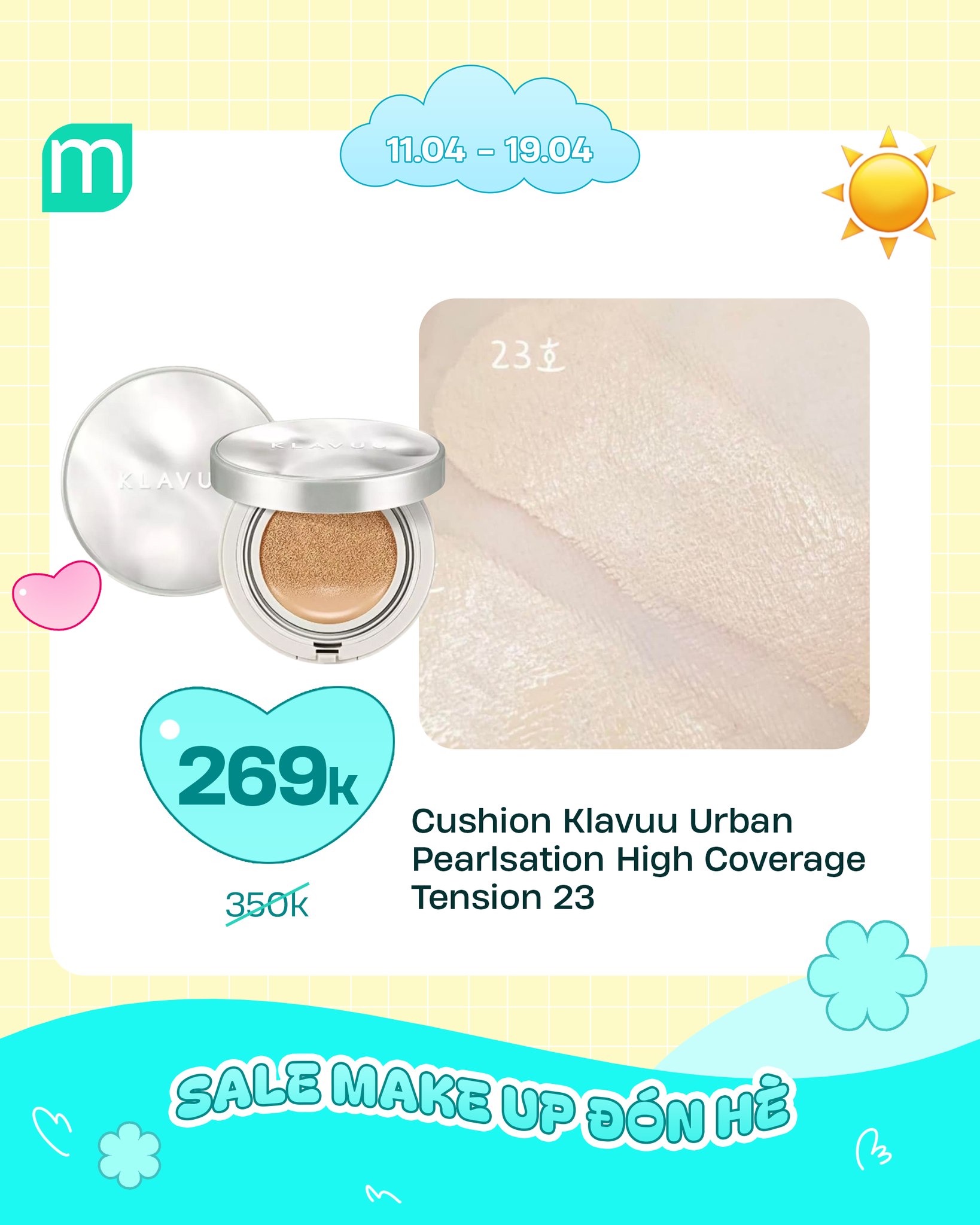 SALE MAKE UP ĐÓN HÈ