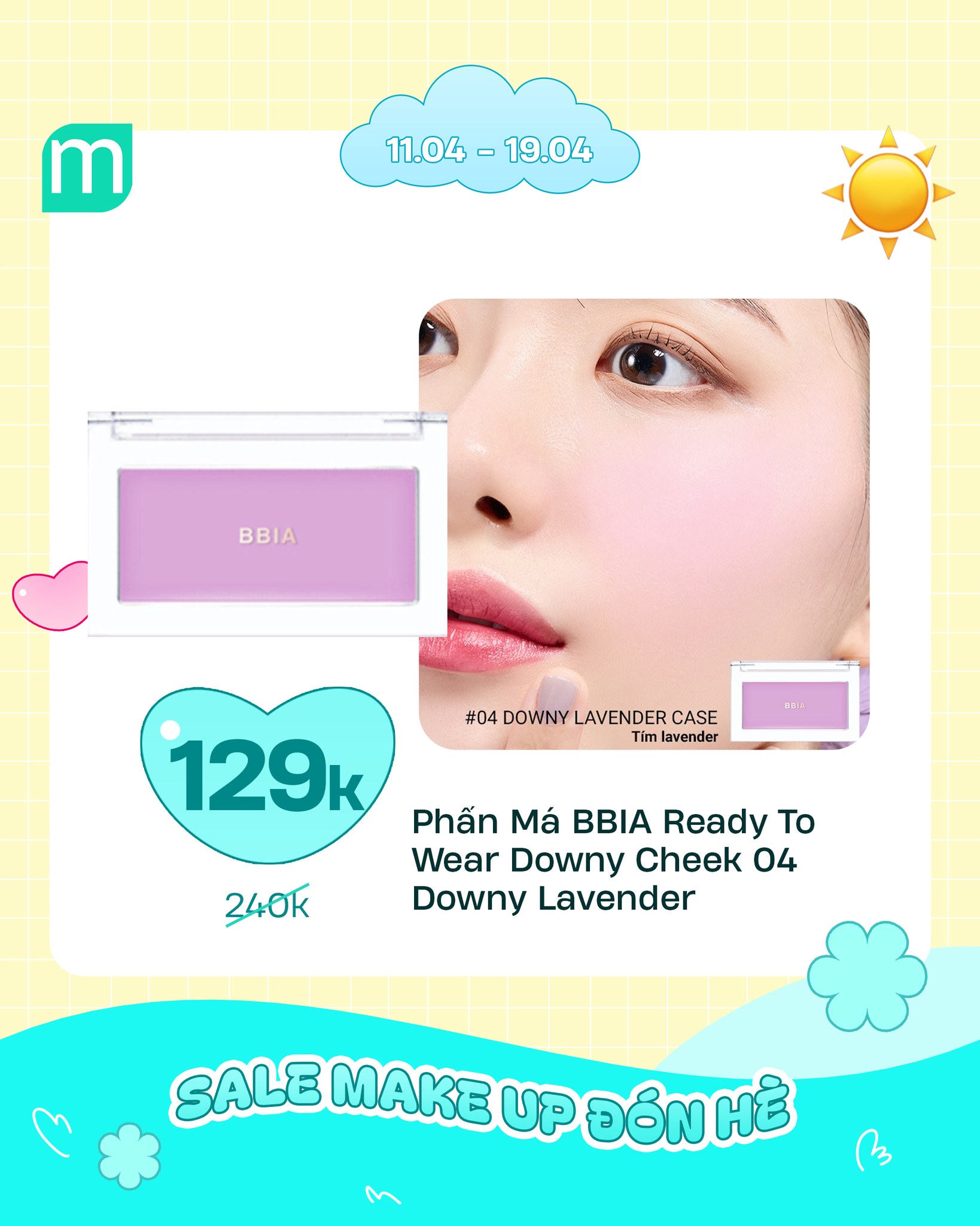 SALE MAKE UP ĐÓN HÈ