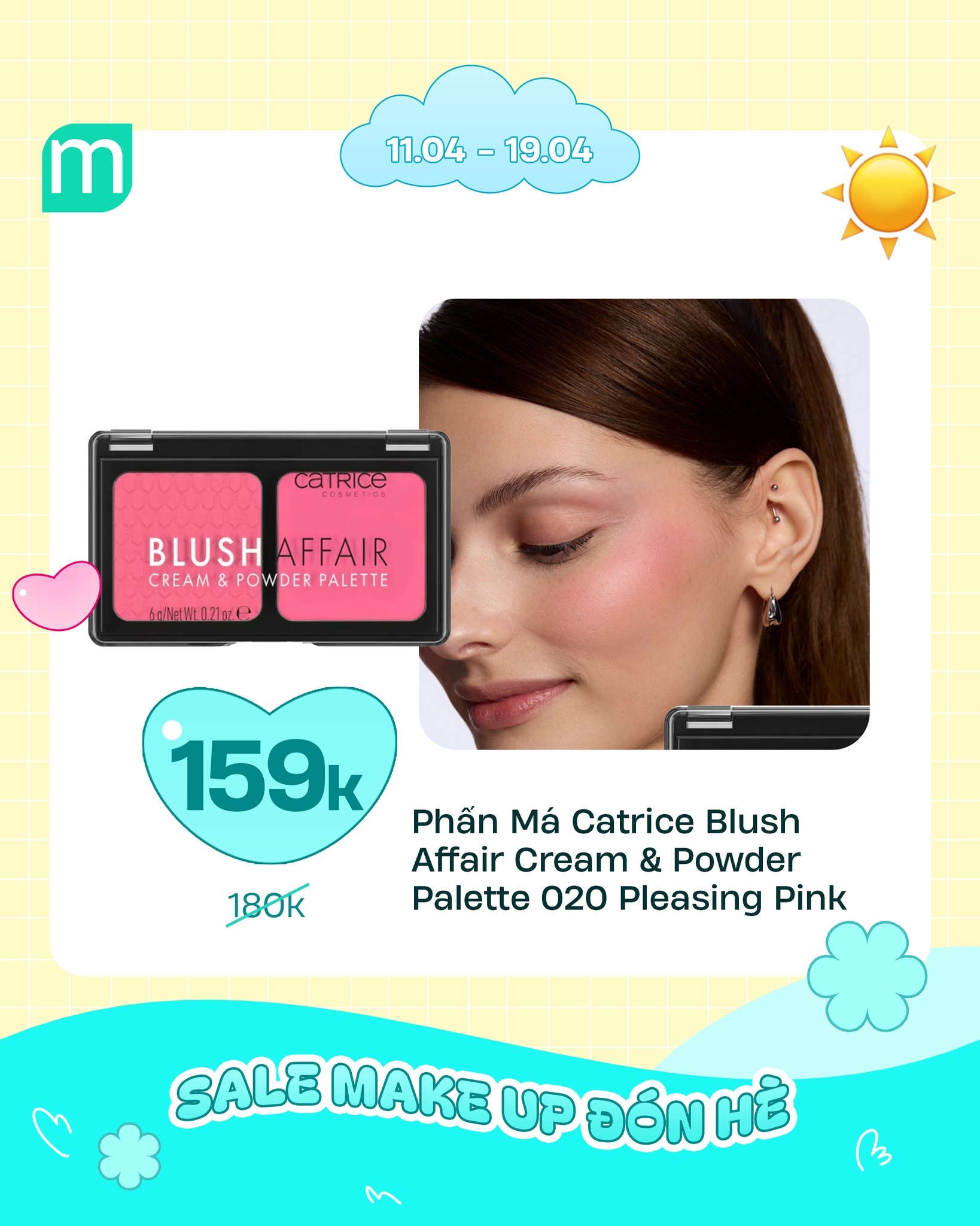 SALE MAKE UP ĐÓN HÈ