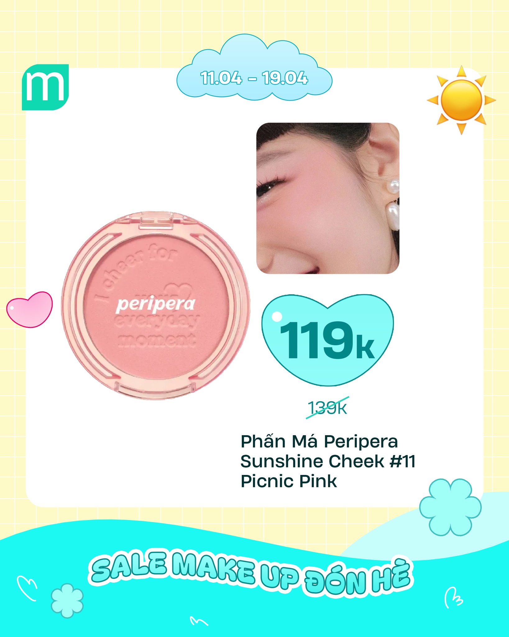 SALE MAKE UP ĐÓN HÈ