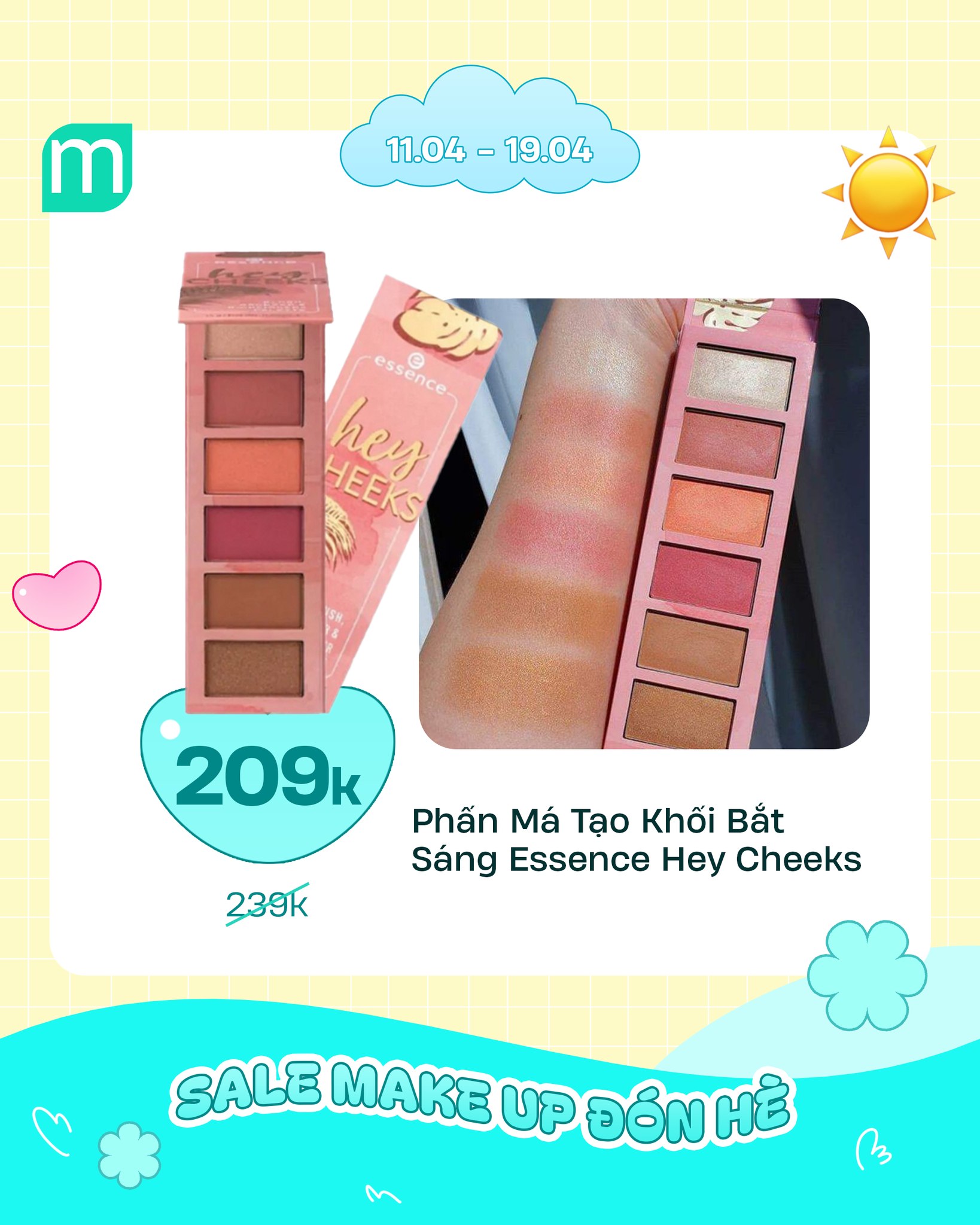 SALE MAKE UP ĐÓN HÈ