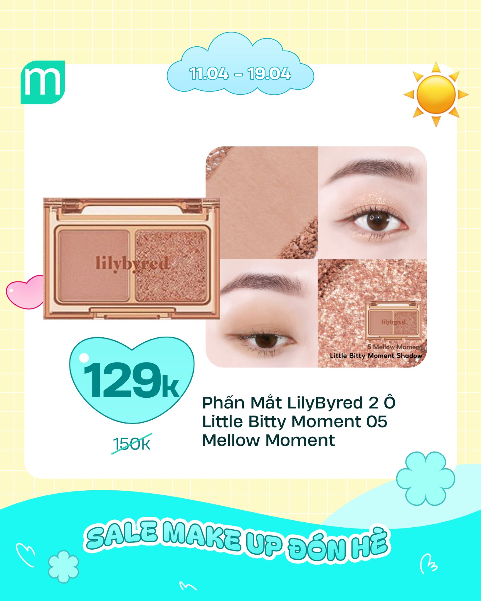 SALE MAKE UP ĐÓN HÈ
