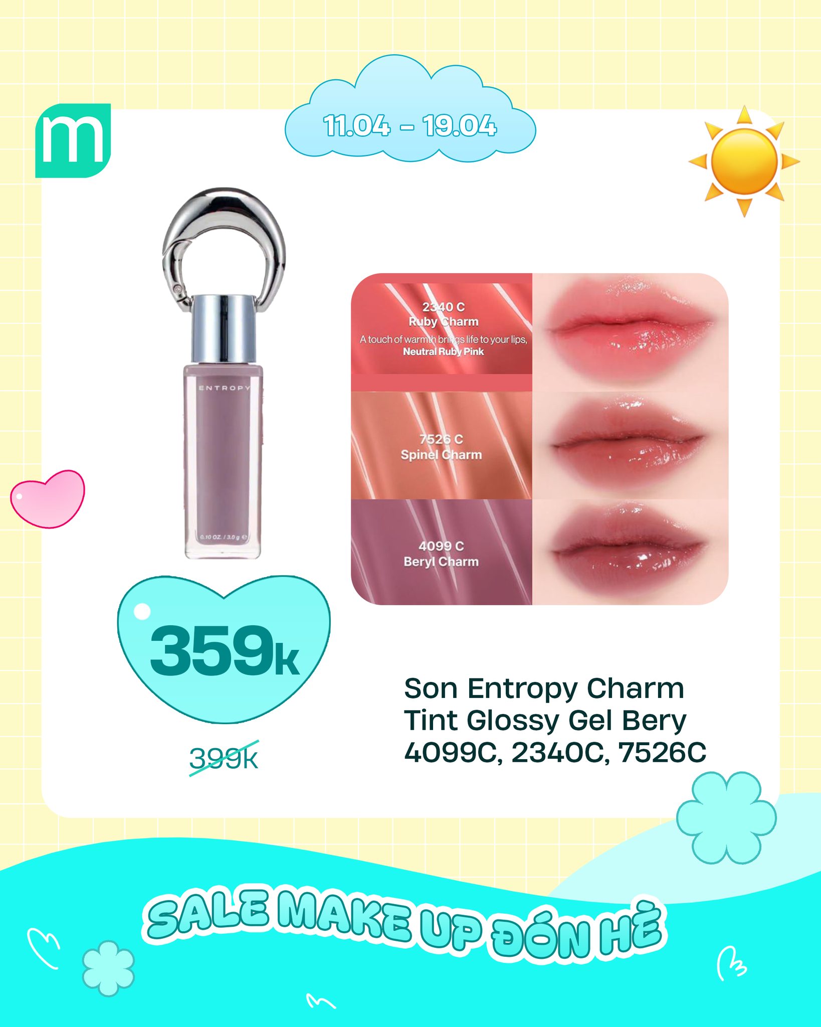 SALE MAKE UP ĐÓN HÈ