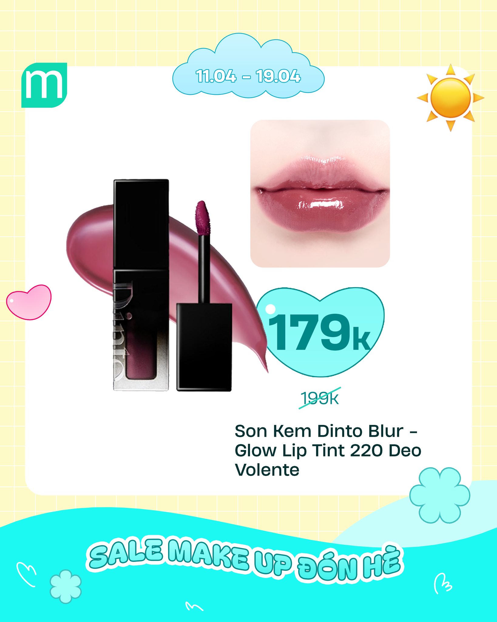 SALE MAKE UP ĐÓN HÈ