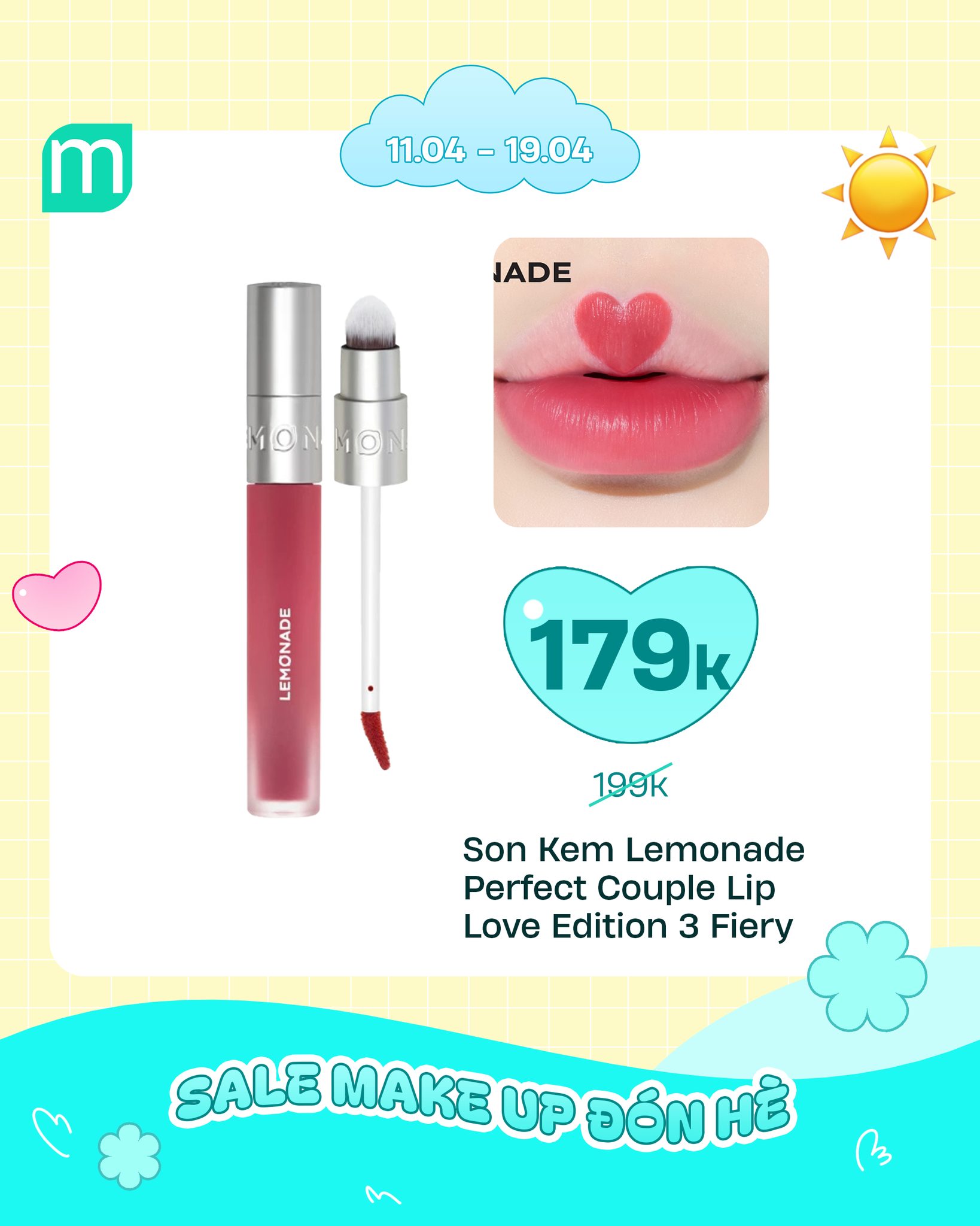 SALE MAKE UP ĐÓN HÈ