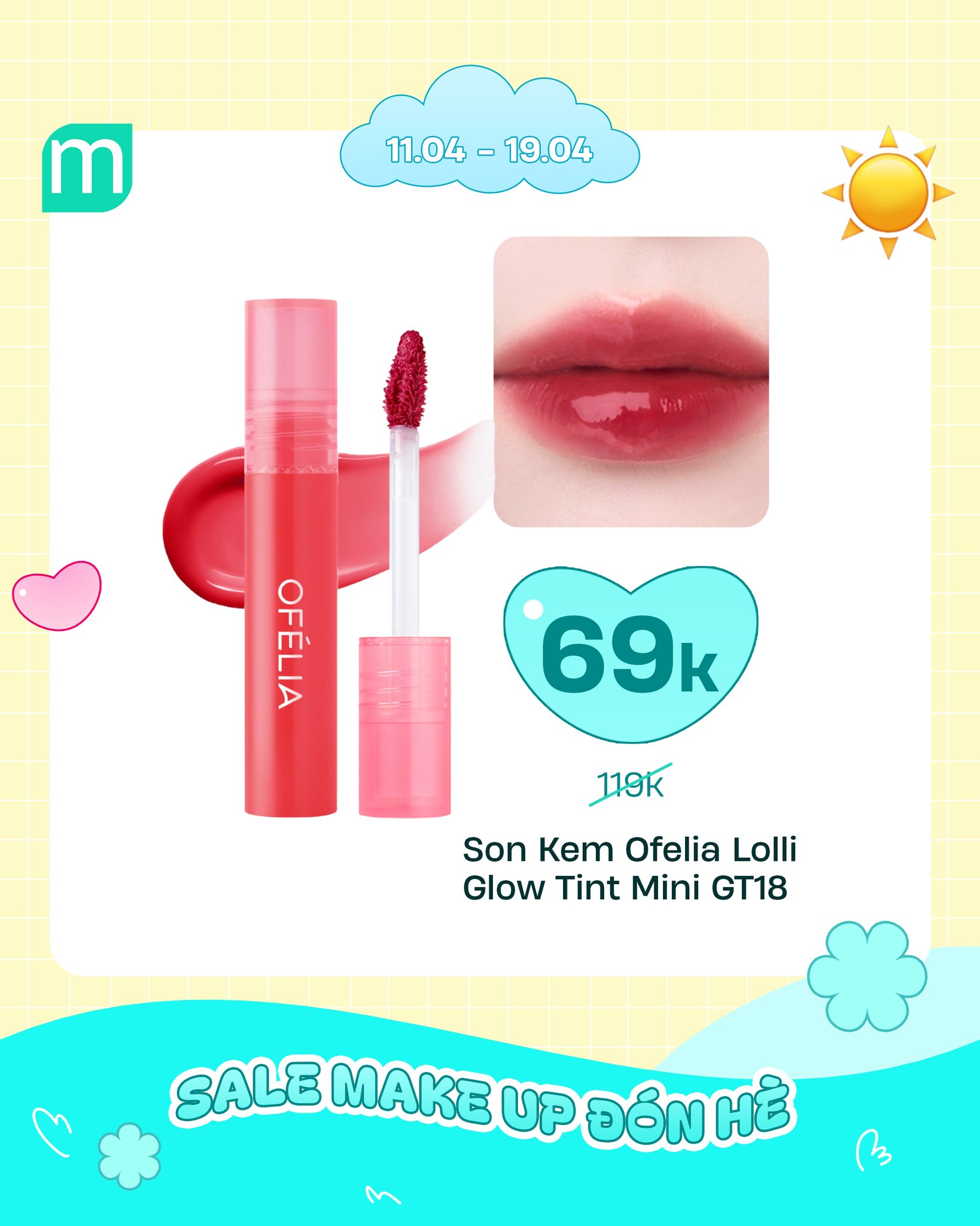 SALE MAKE UP ĐÓN HÈ