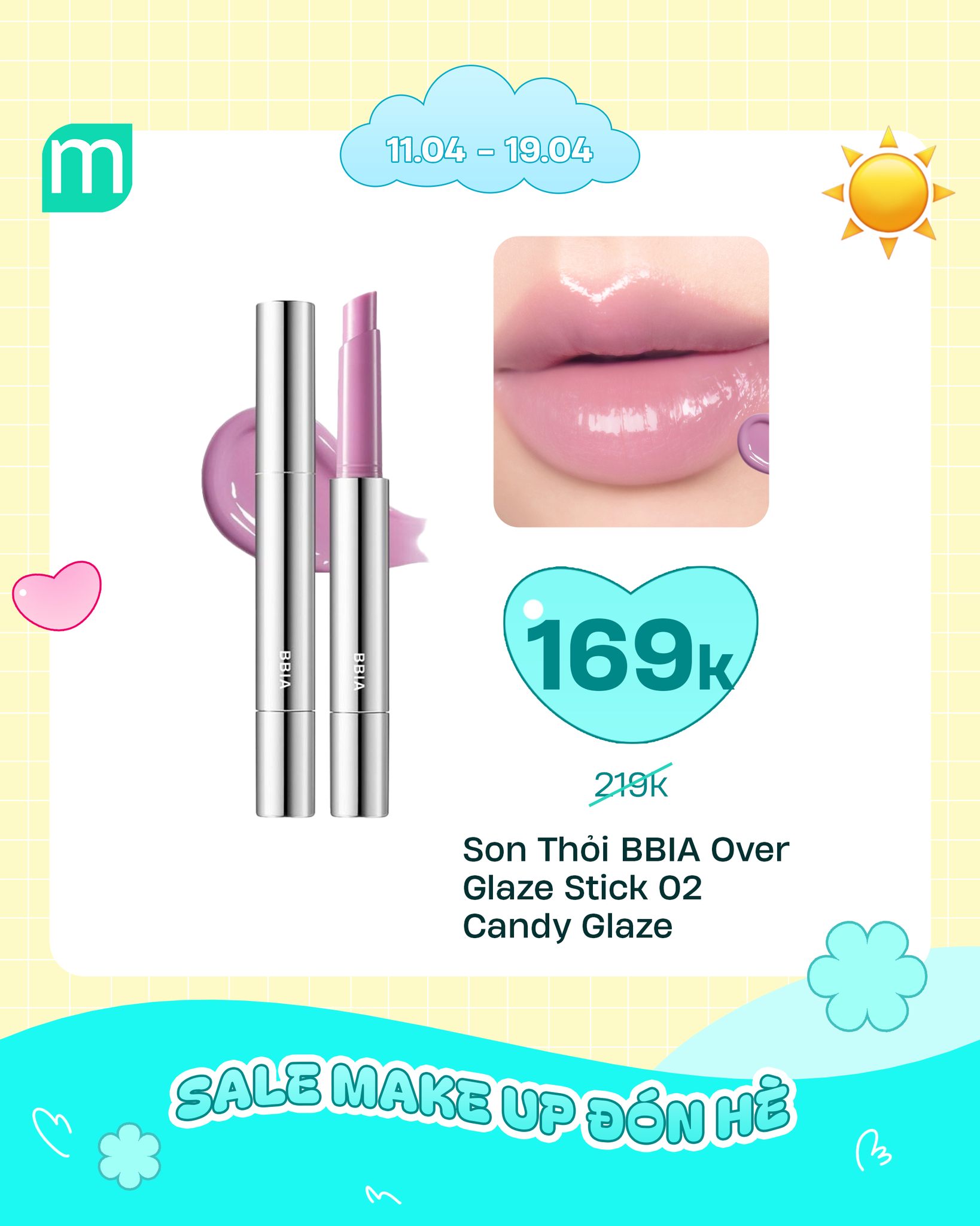 SALE MAKE UP ĐÓN HÈ