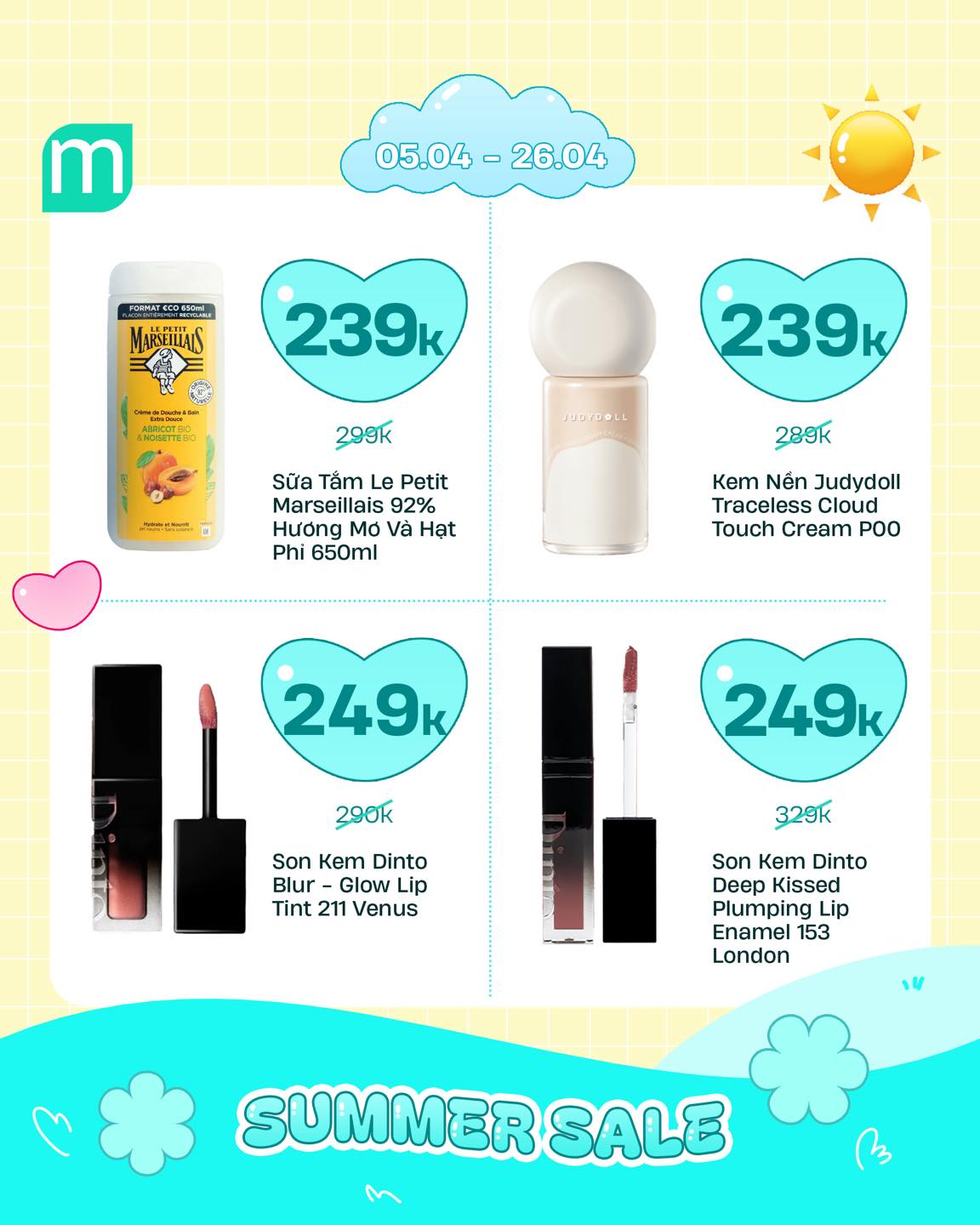 SUMMER SALE - NÓNG HƠN NẮNG
