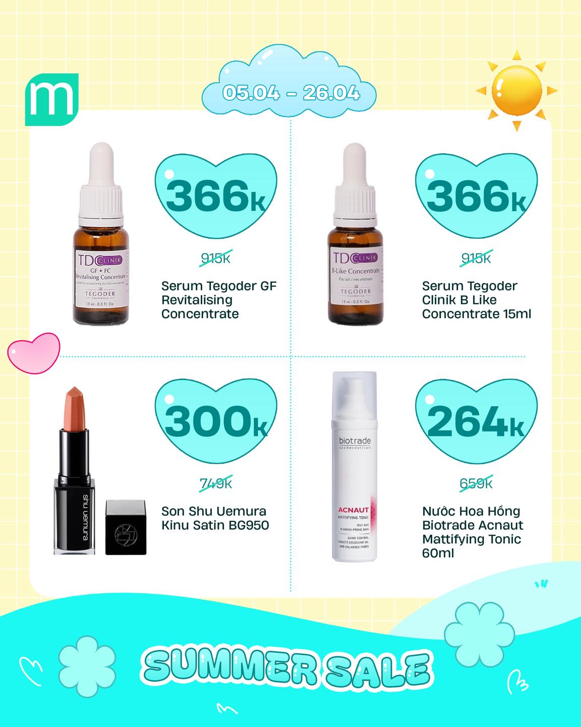 SUMMER SALE - NÓNG HƠN NẮNG