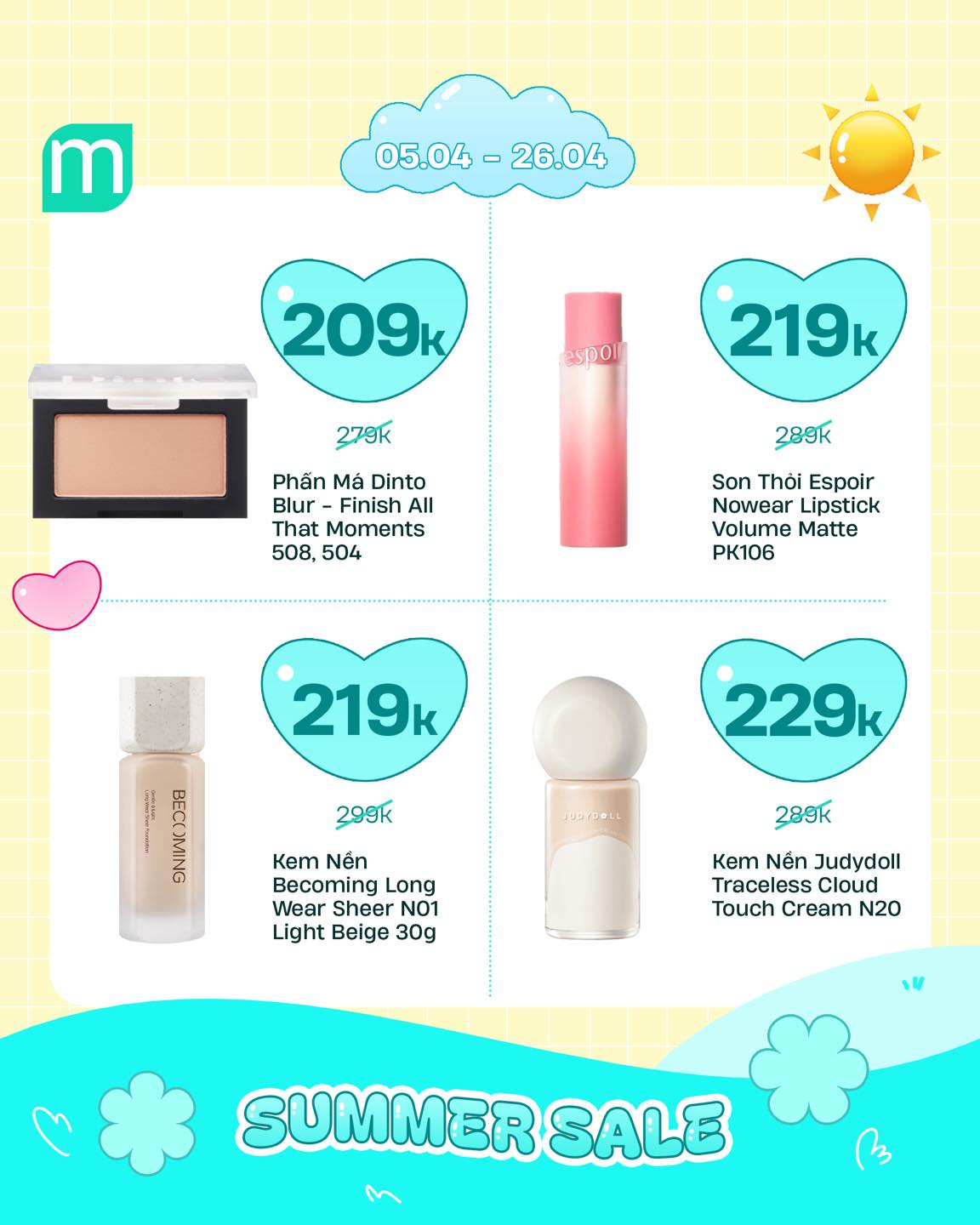 SUMMER SALE - NÓNG HƠN NẮNG
