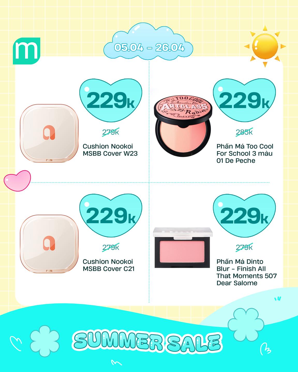 SUMMER SALE - NÓNG HƠN NẮNG