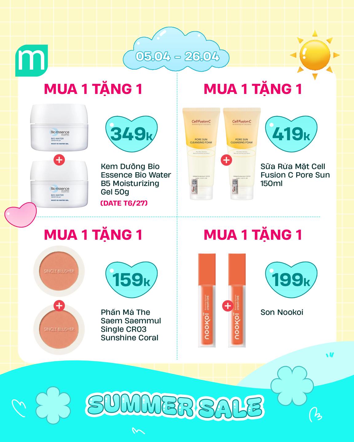 SUMMER SALE - NÓNG HƠN NẮNG